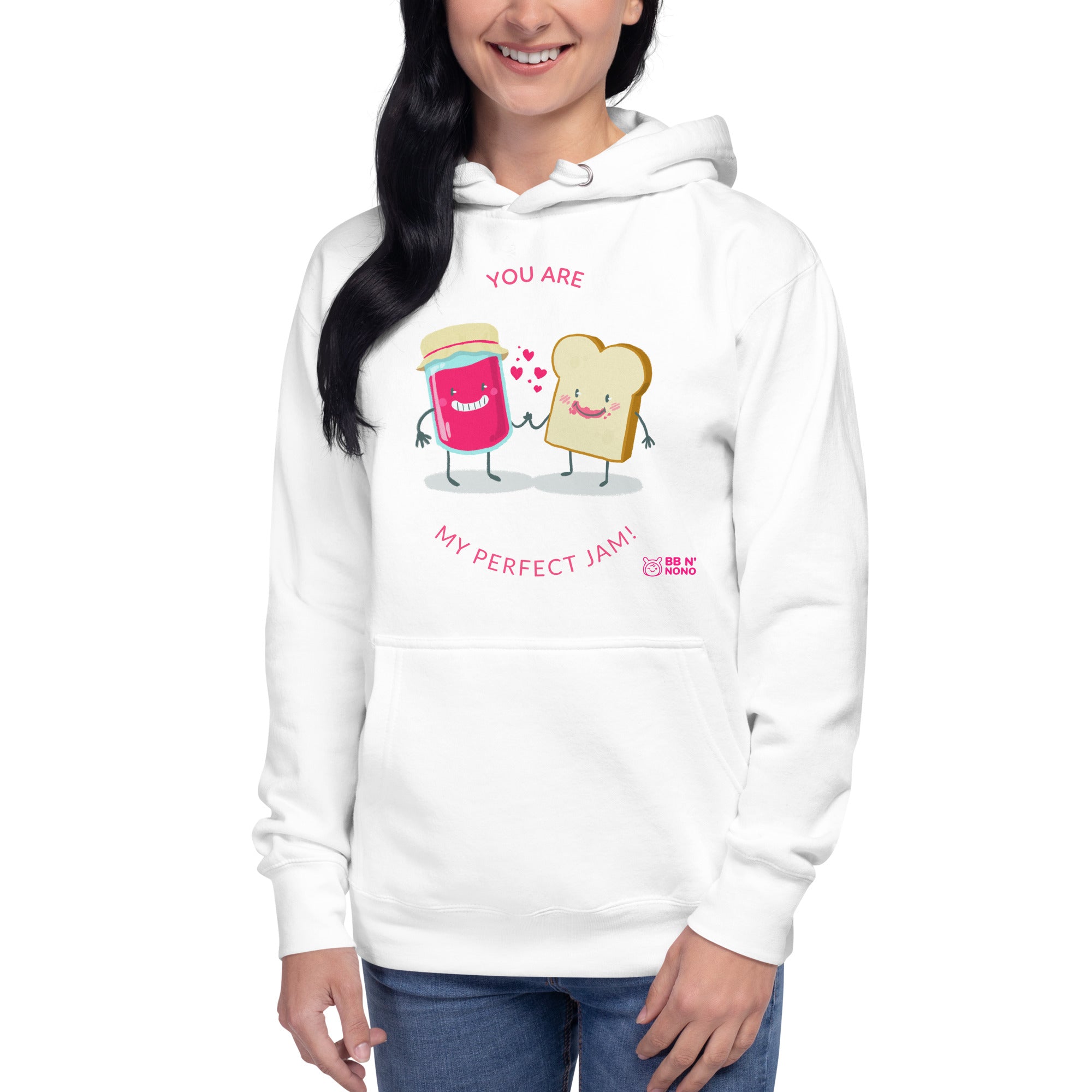 You are my perfect jam - Unisex Hoodie (back print)