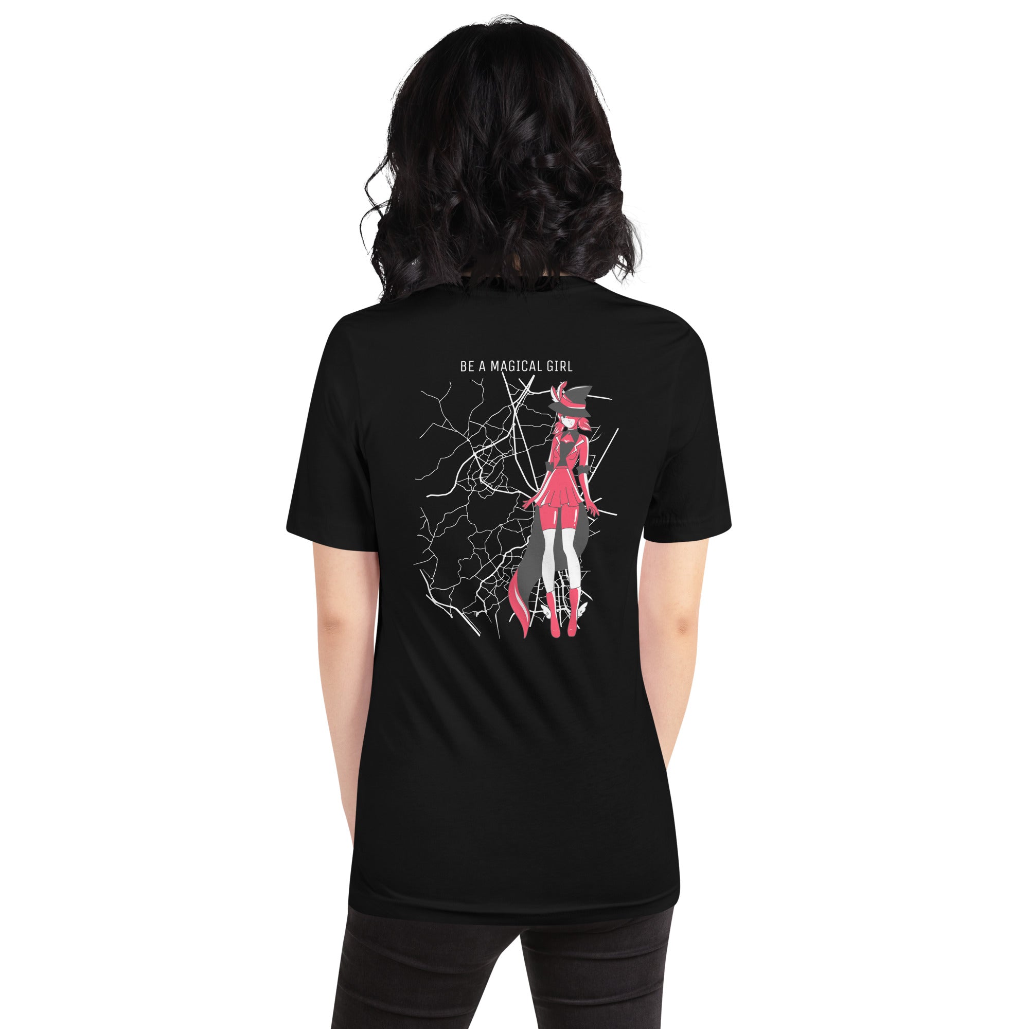Magical girl V1 - Unisex t-shirt (back print)