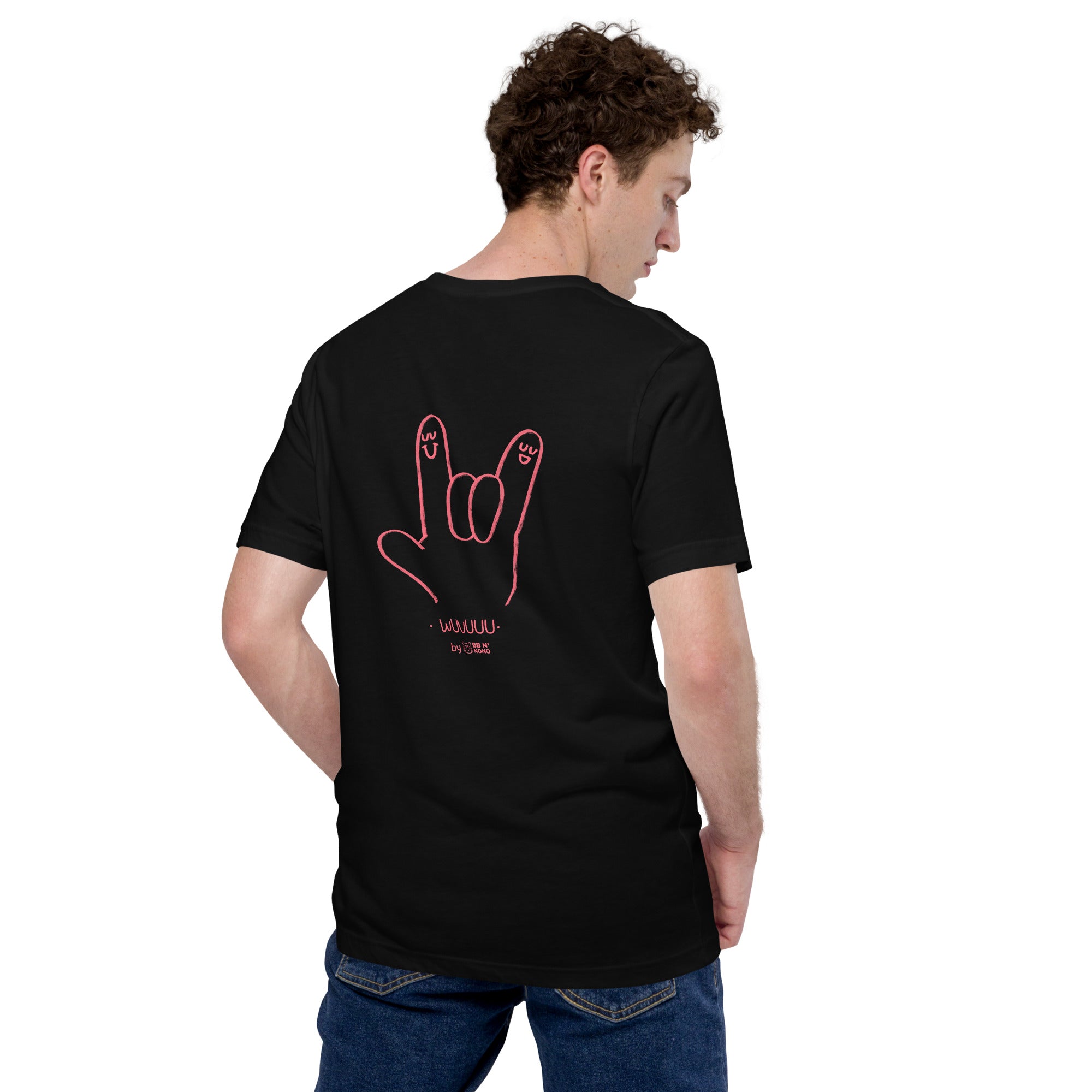Wuvuuu - Unisex t-shirt (back print)