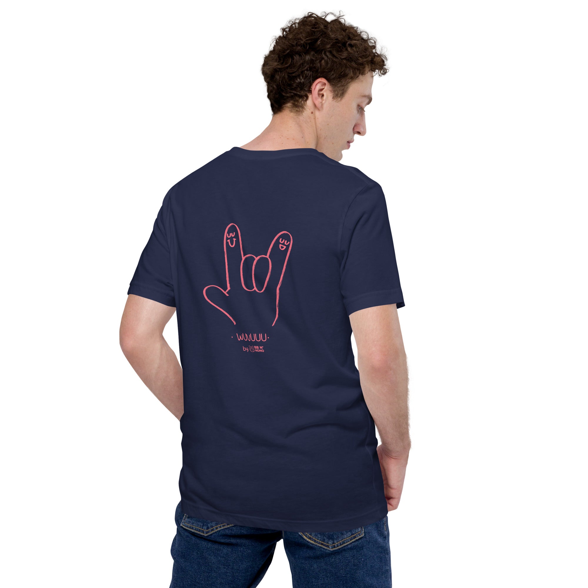 Wuvuuu - Unisex t-shirt (back print)
