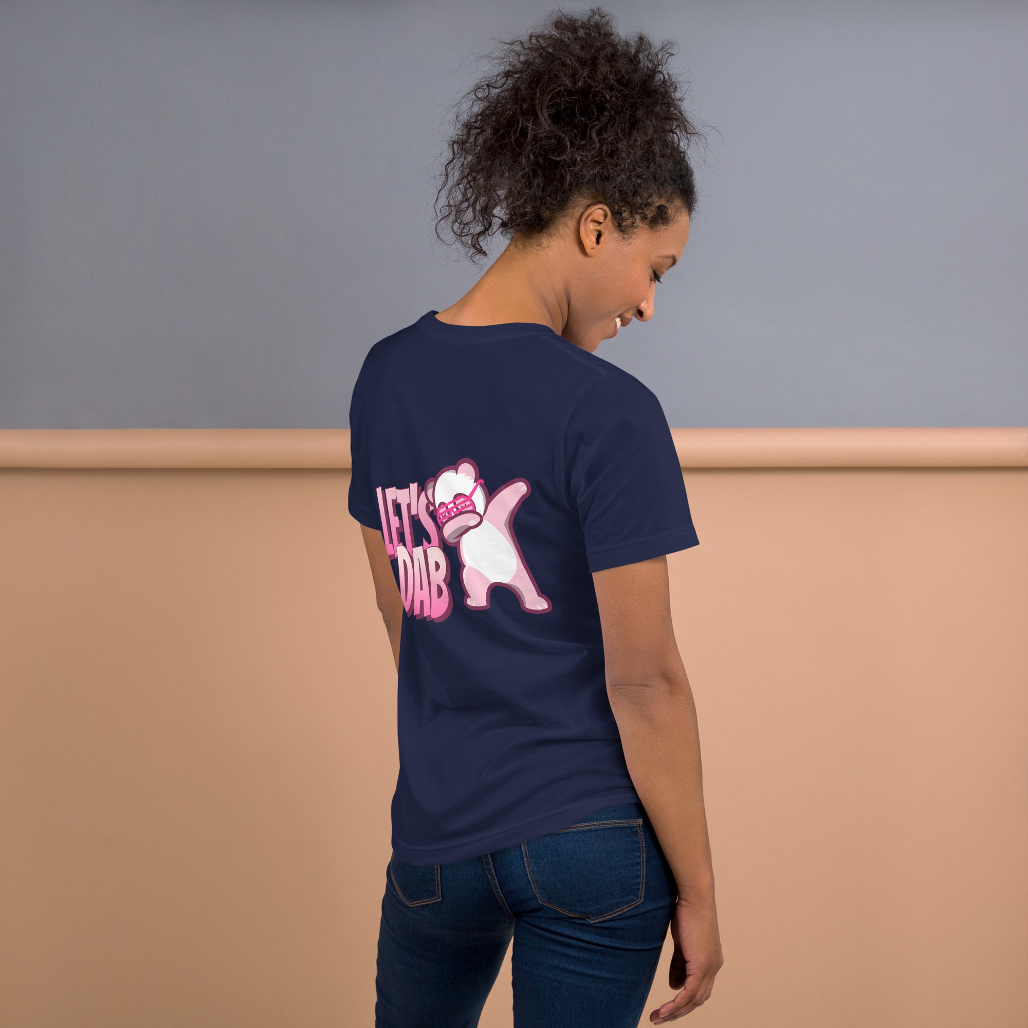 Let's dab - Unisex t-shirt (back print)