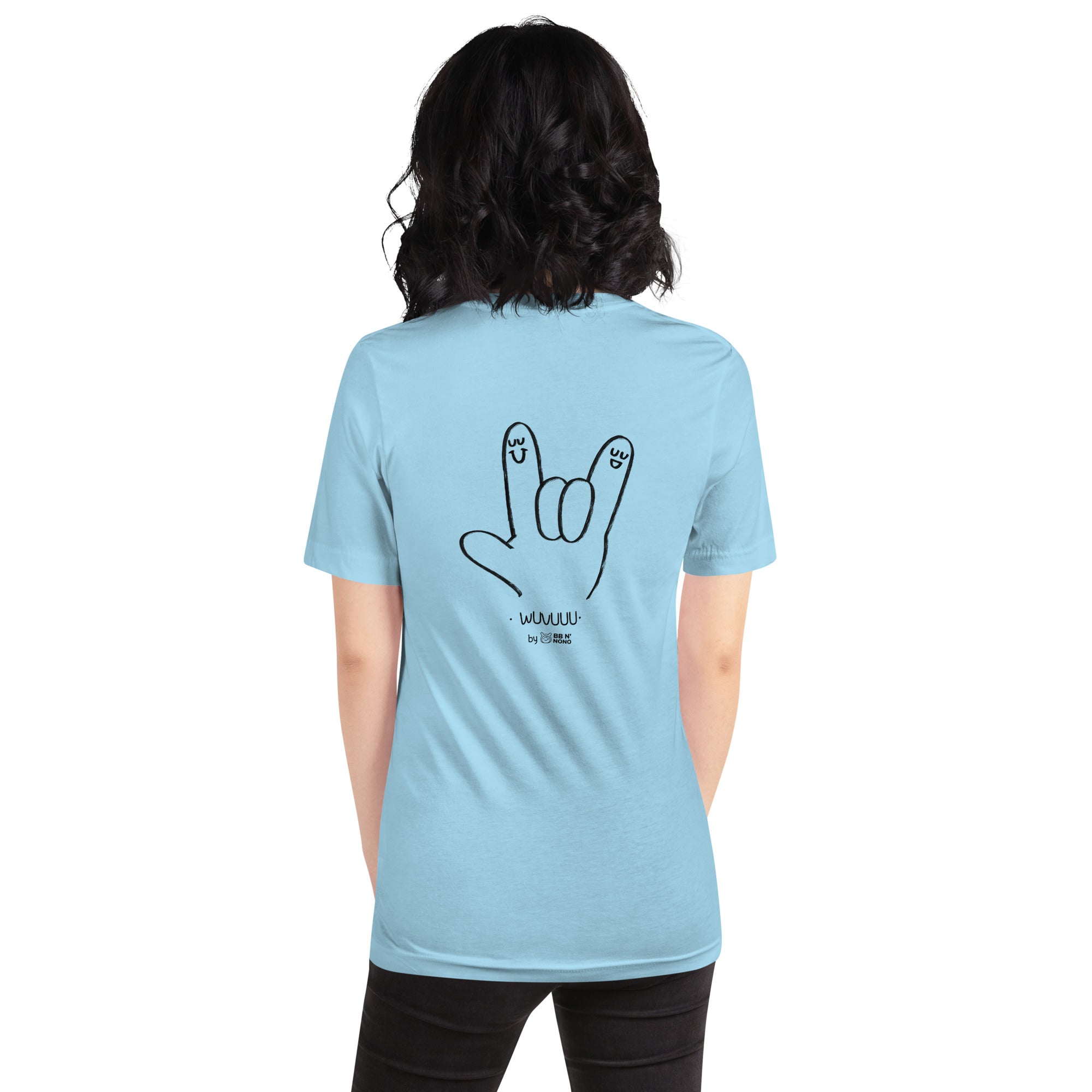 Wuvuuu - Unisex t-shirt (back print)