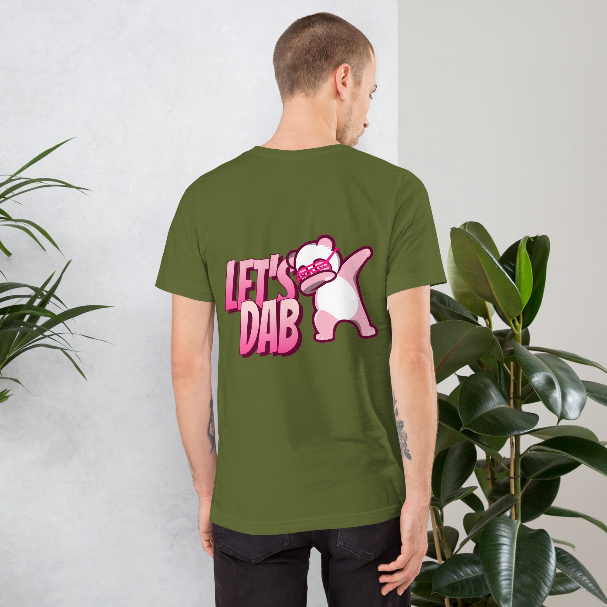 Let's dab - Unisex t-shirt (back print)