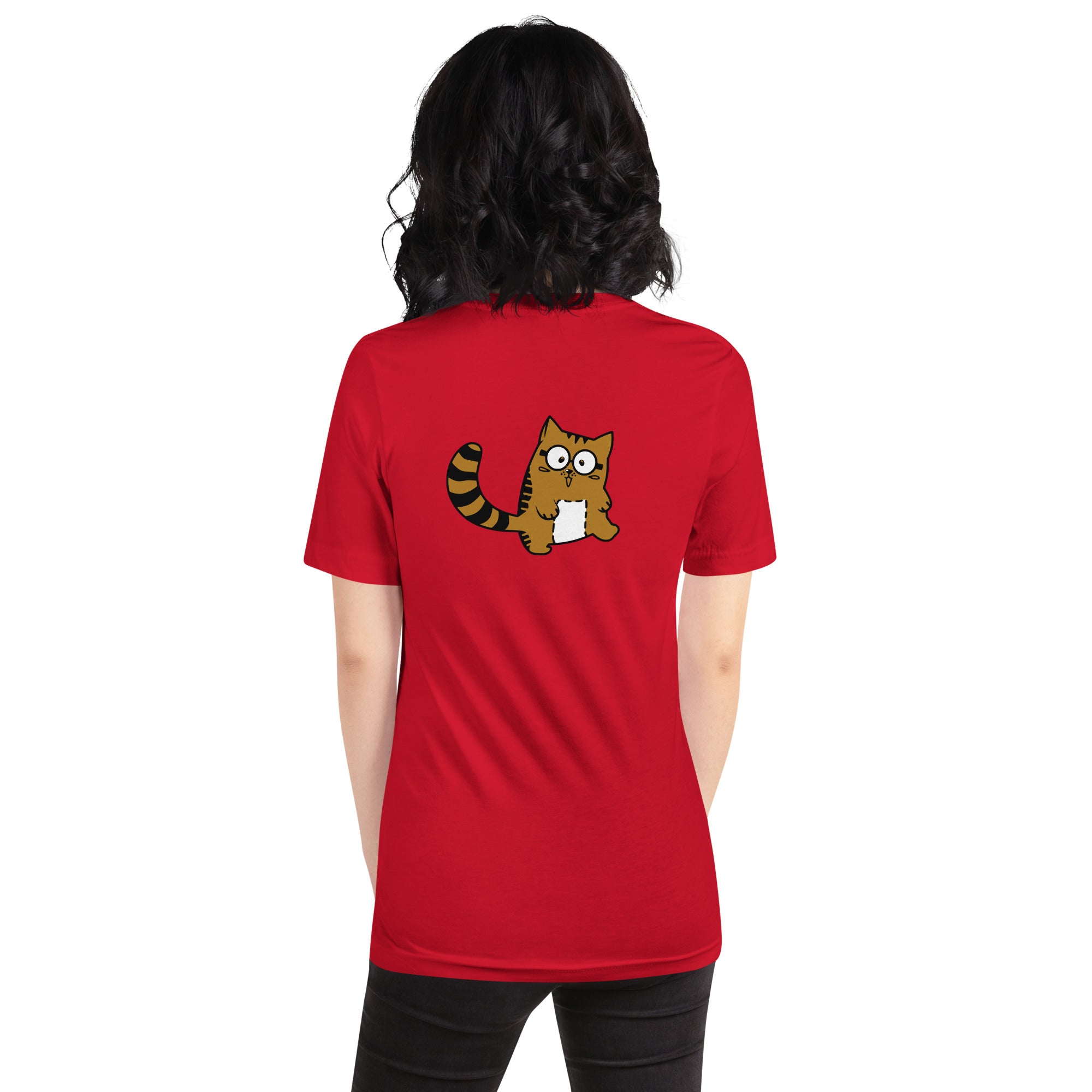 Meow V5 - Unisex t-shirt (back print)