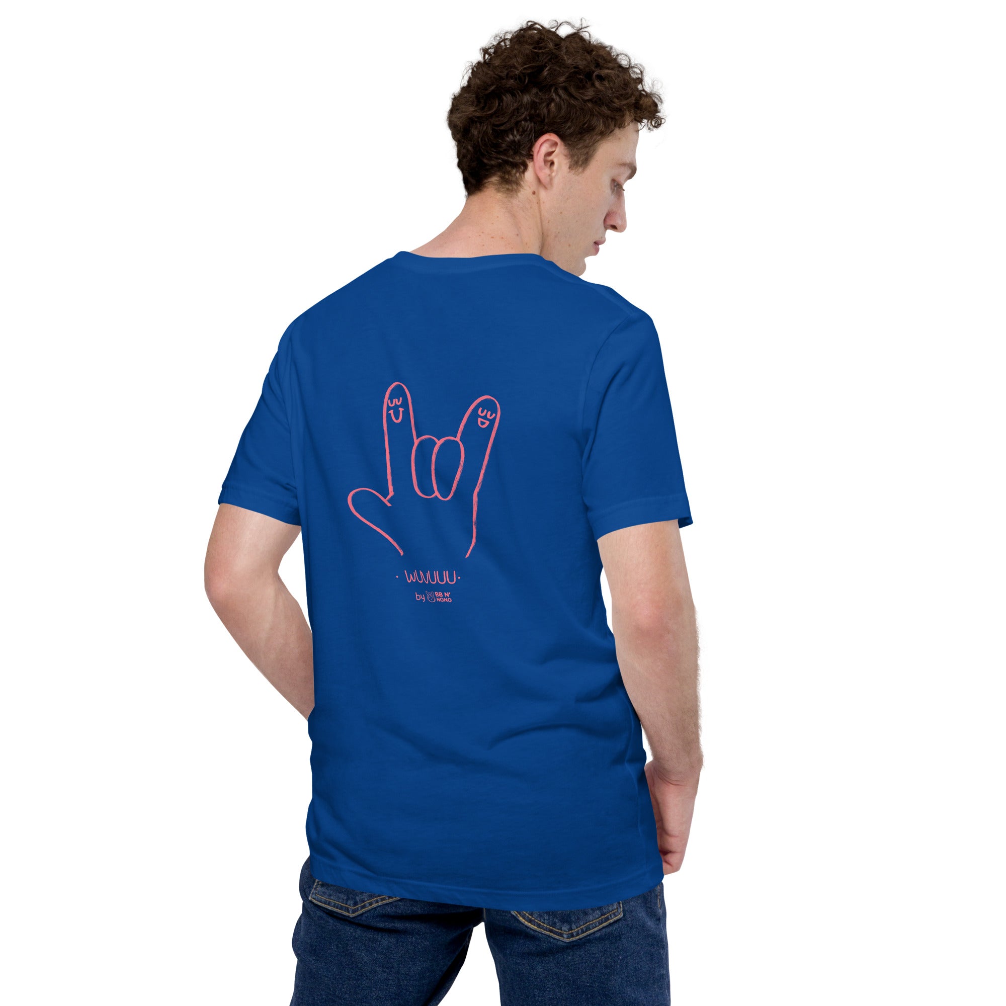 Wuvuuu - Unisex t-shirt (back print)