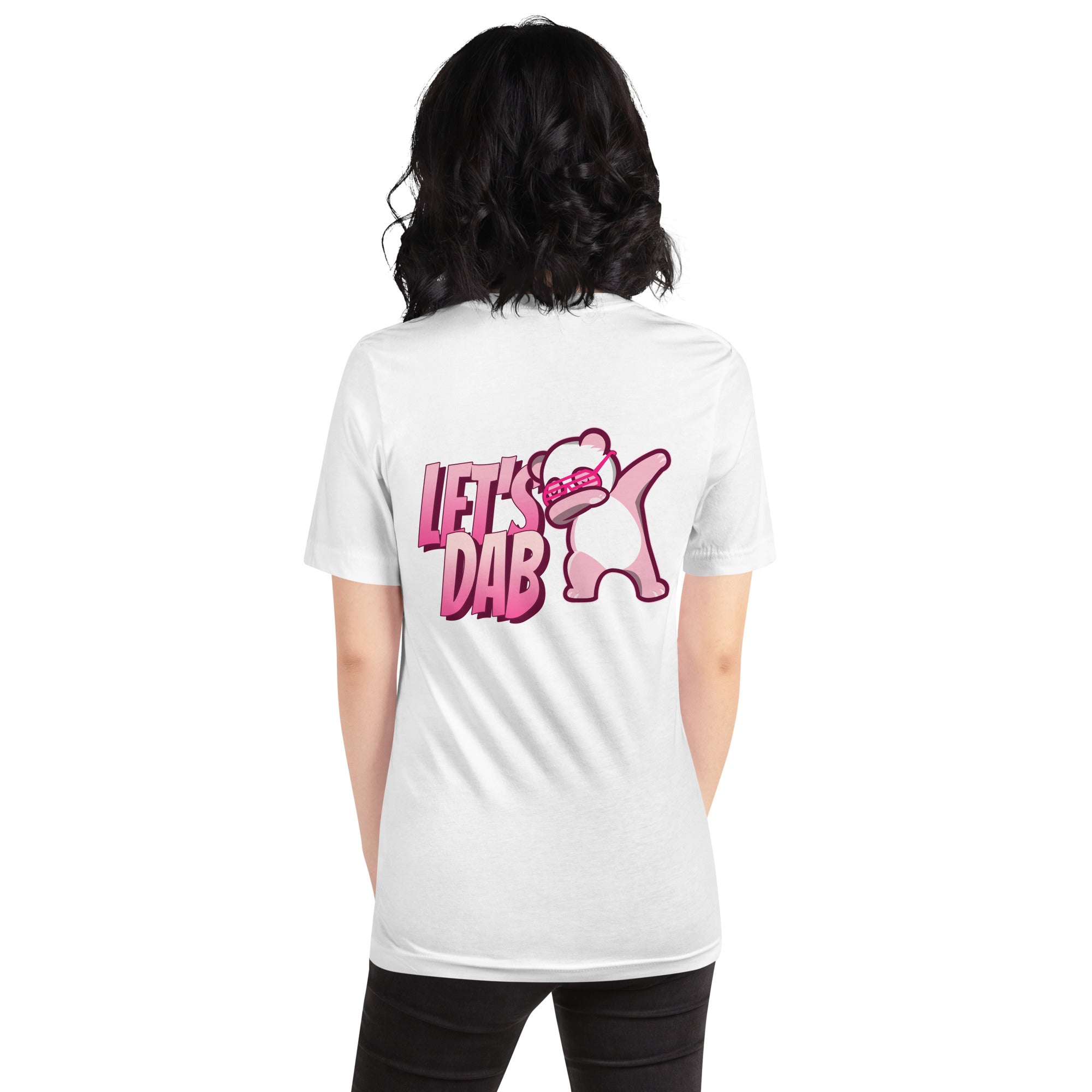 Let's dab - Unisex t-shirt (back print)