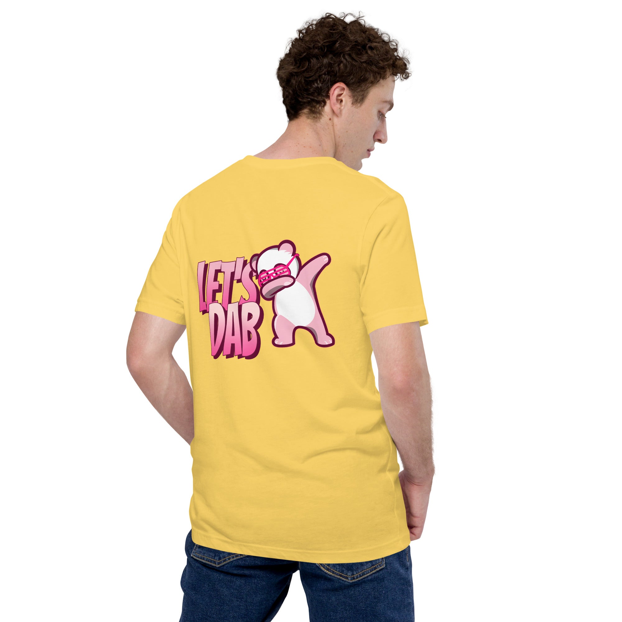Let's dab - Unisex t-shirt (back print)