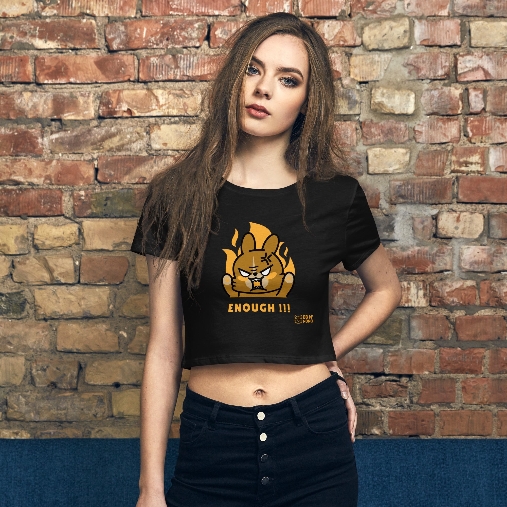 Enough!! - Women’s Crop Tee