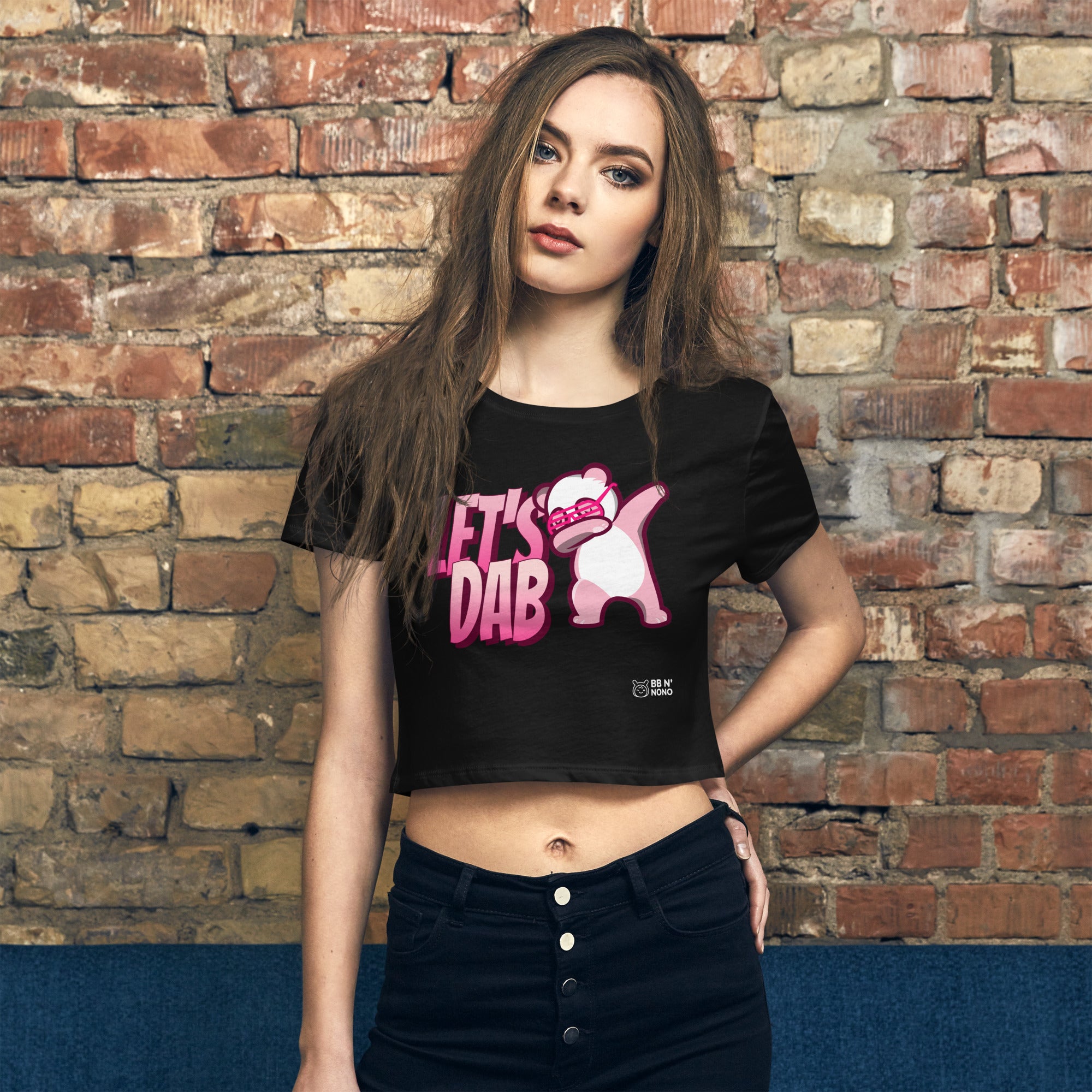Let's dab - Women’s Crop Tee