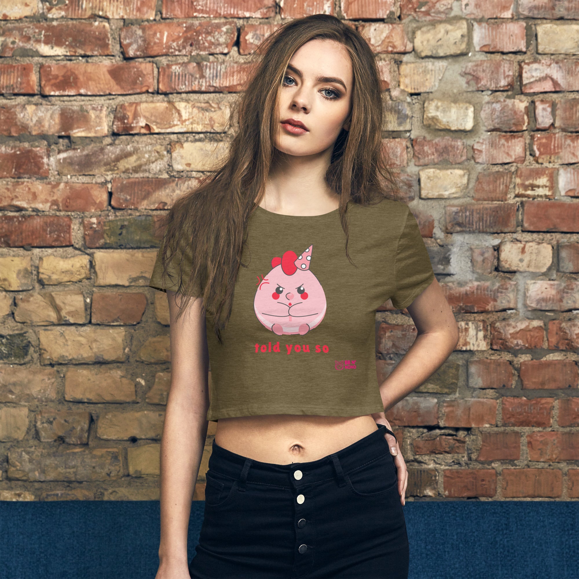 Told you so V - Women’s Crop Tee
