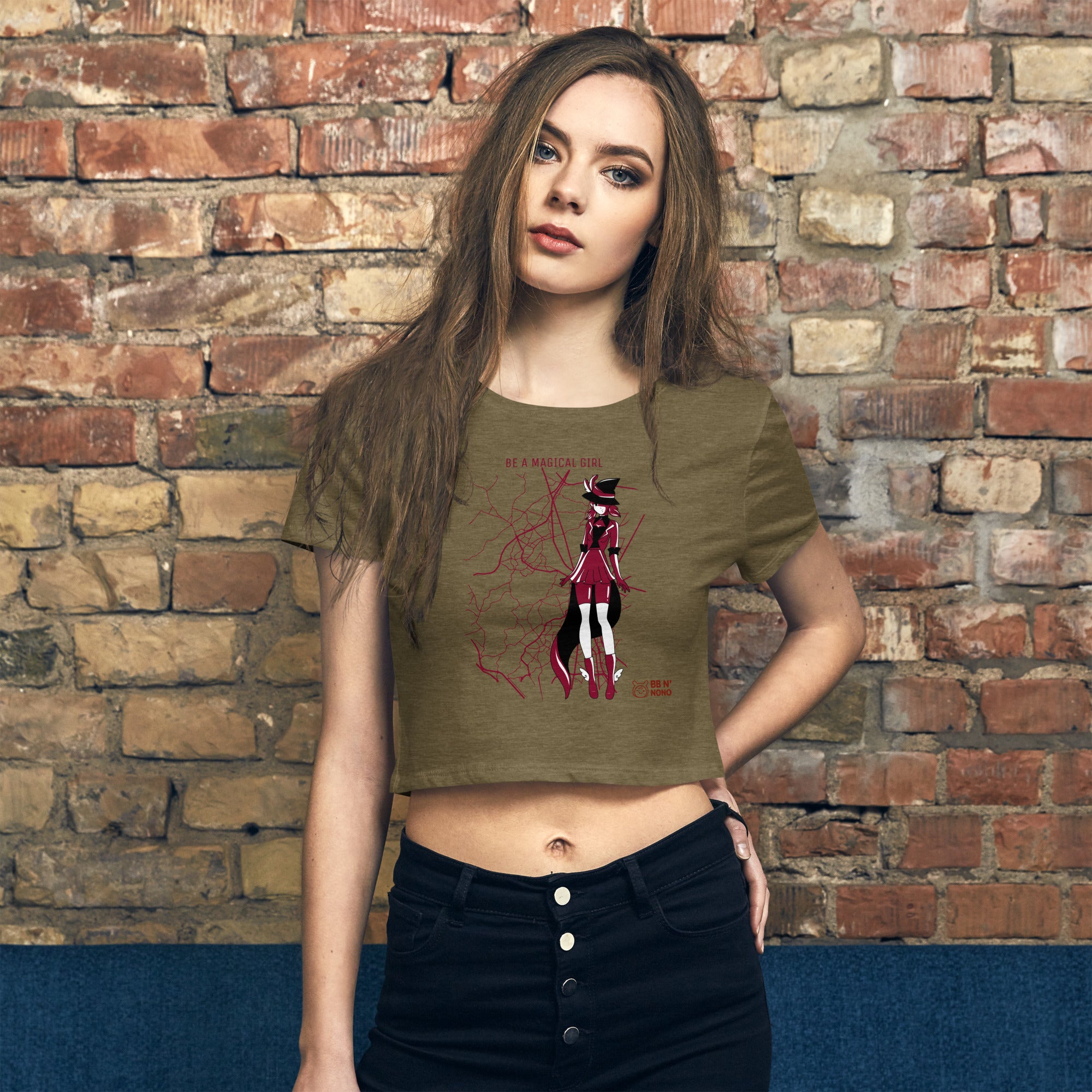 Magical girl V1 - Women’s Crop Tee