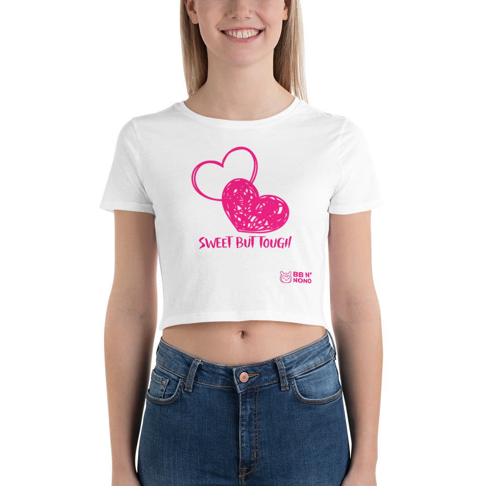 Sweet but tough - Women’s Crop Tee (P)