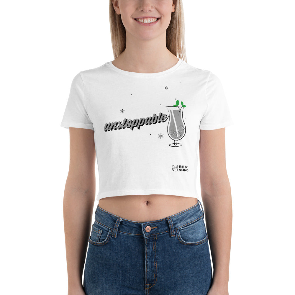Unstoppable V - Women’s Crop Tee