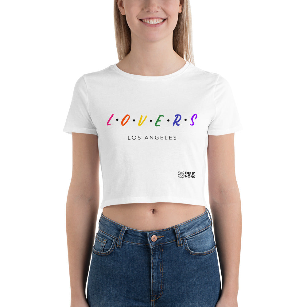 Lovers Los Angeles - Women’s Crop Tee