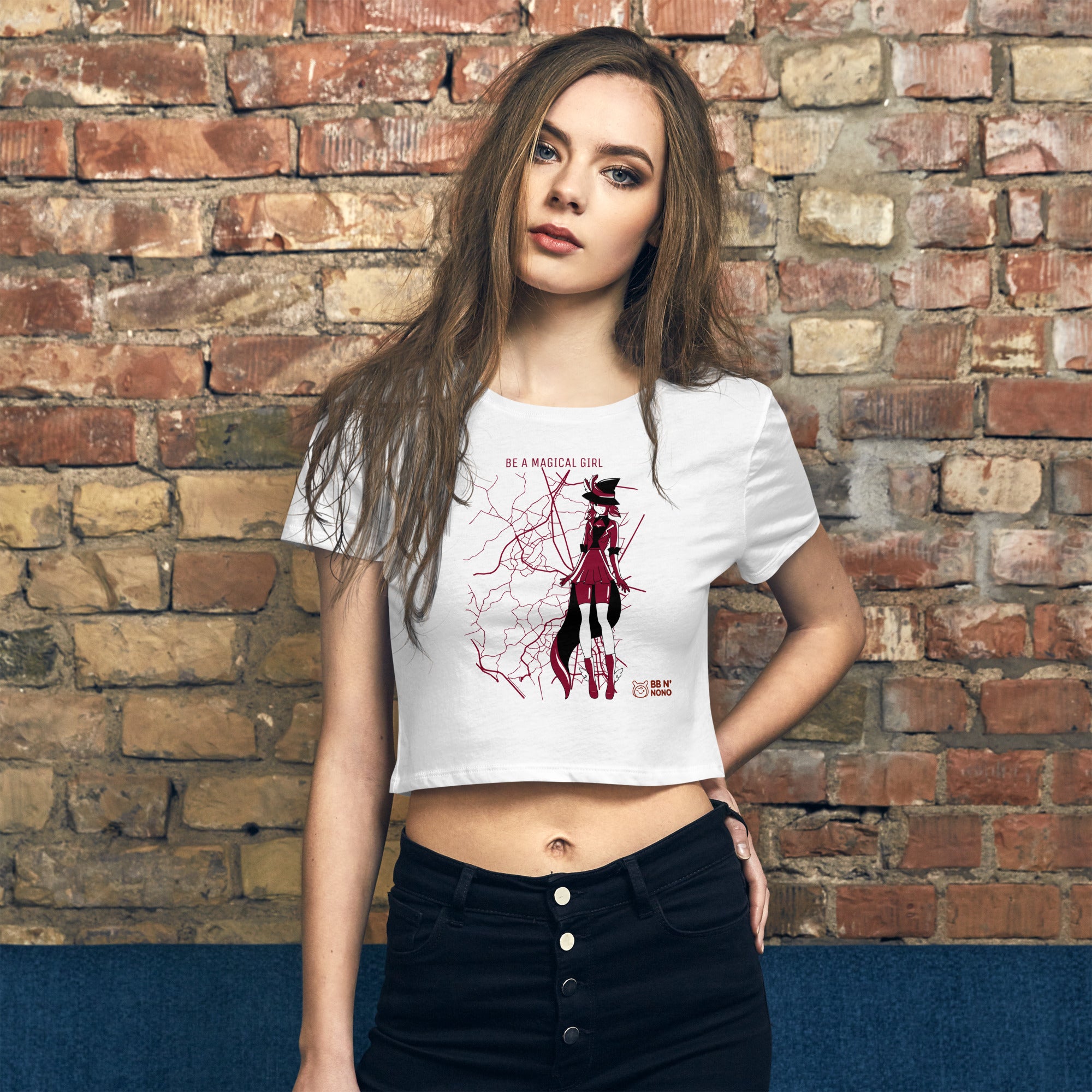 Magical girl V1 - Women’s Crop Tee