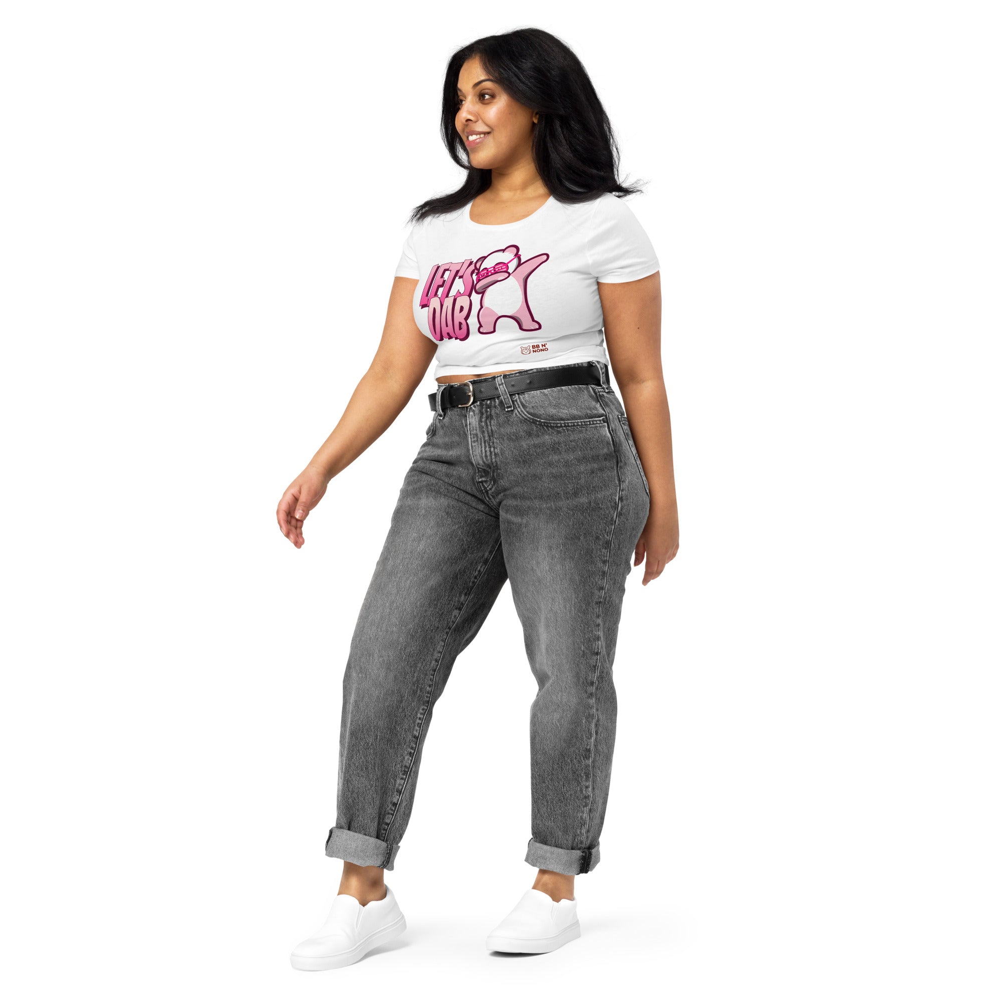 Let's dab - Women’s Crop Tee