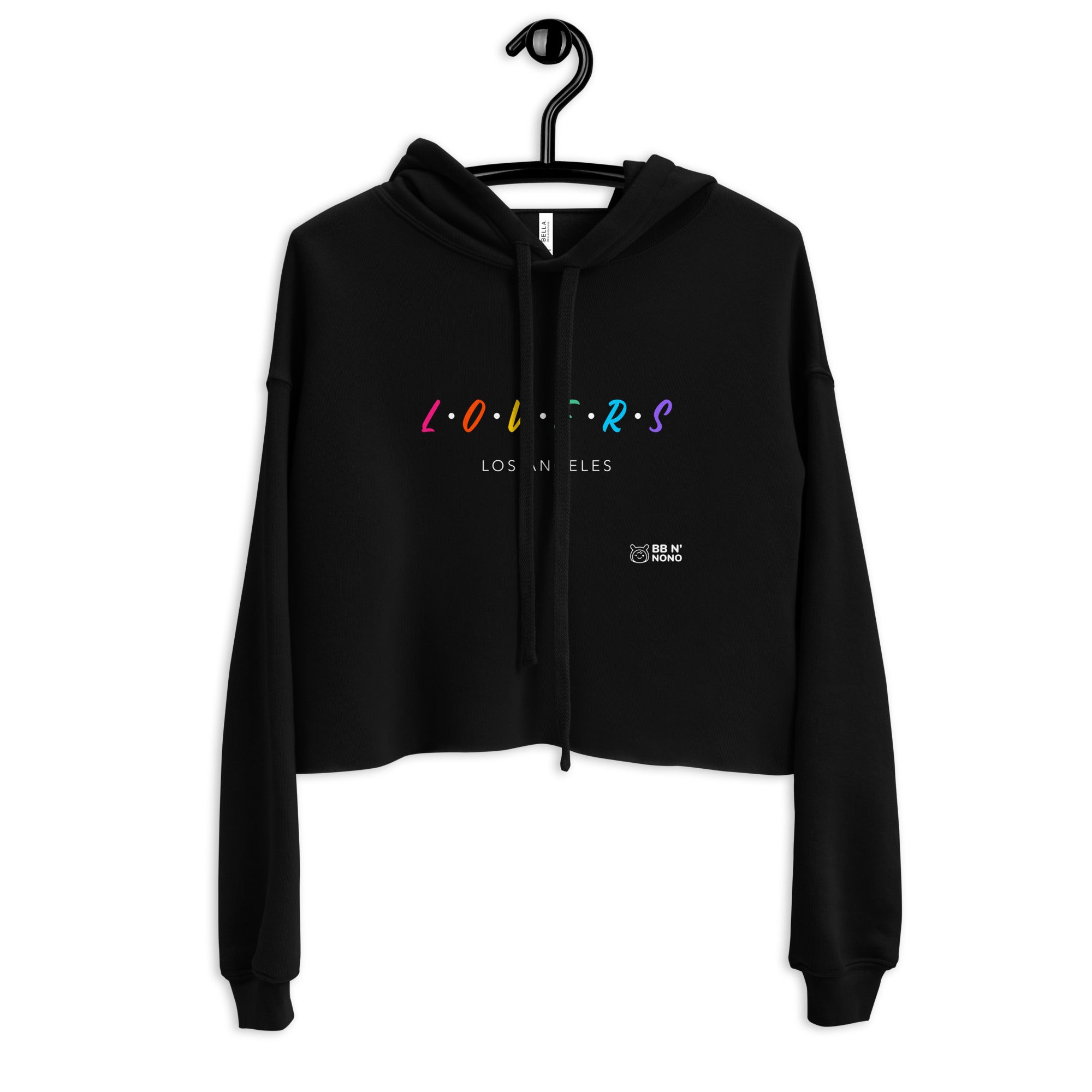 Lovers - Los Angeles - Crop Hoodie
