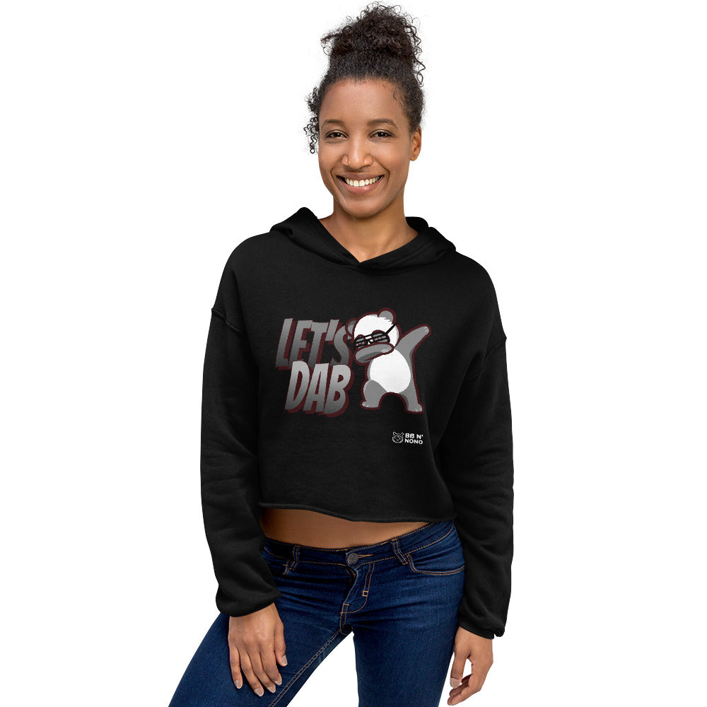Let's dab - Crop Hoodie