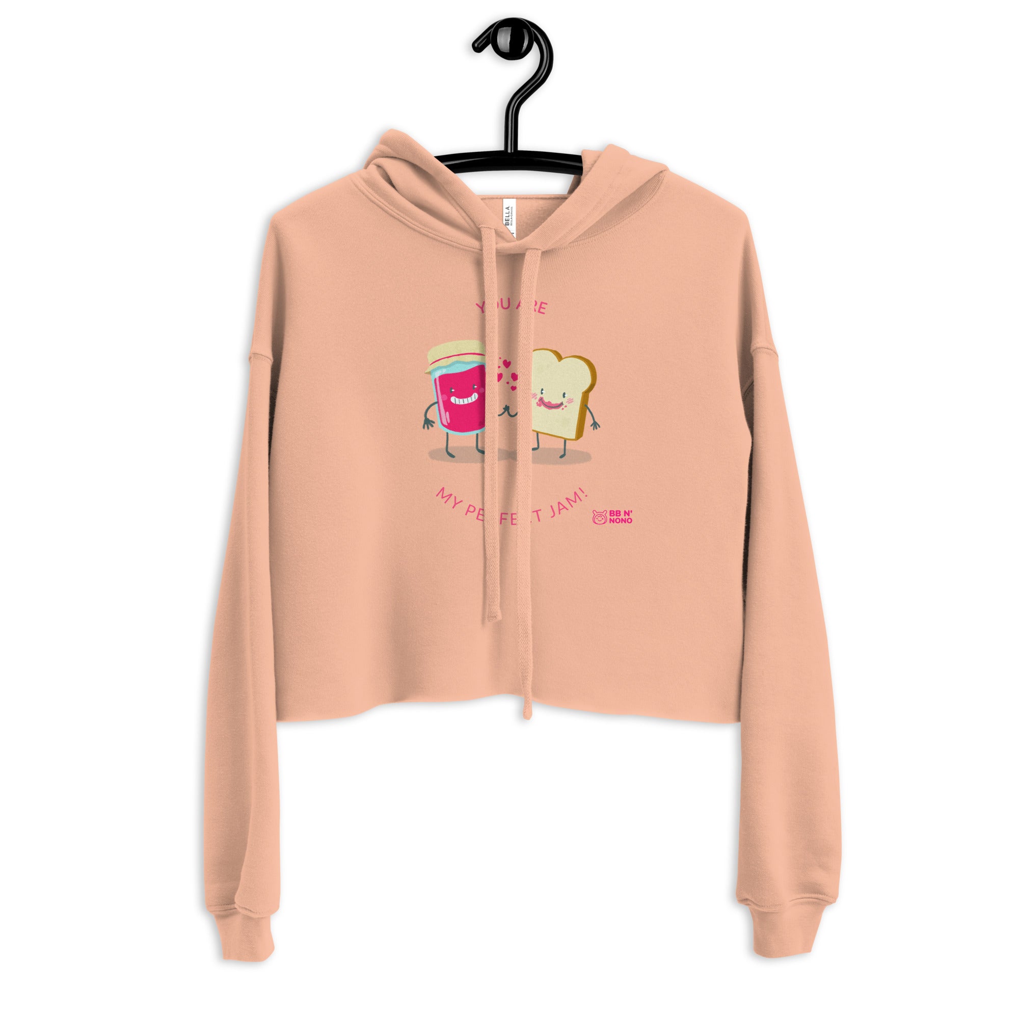 You are my perfect jam - Crop Hoodie