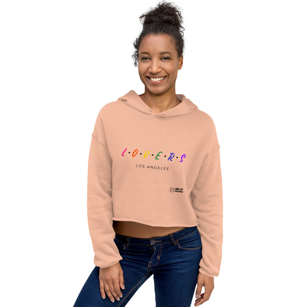 Lovers - Los Angeles - Crop Hoodie
