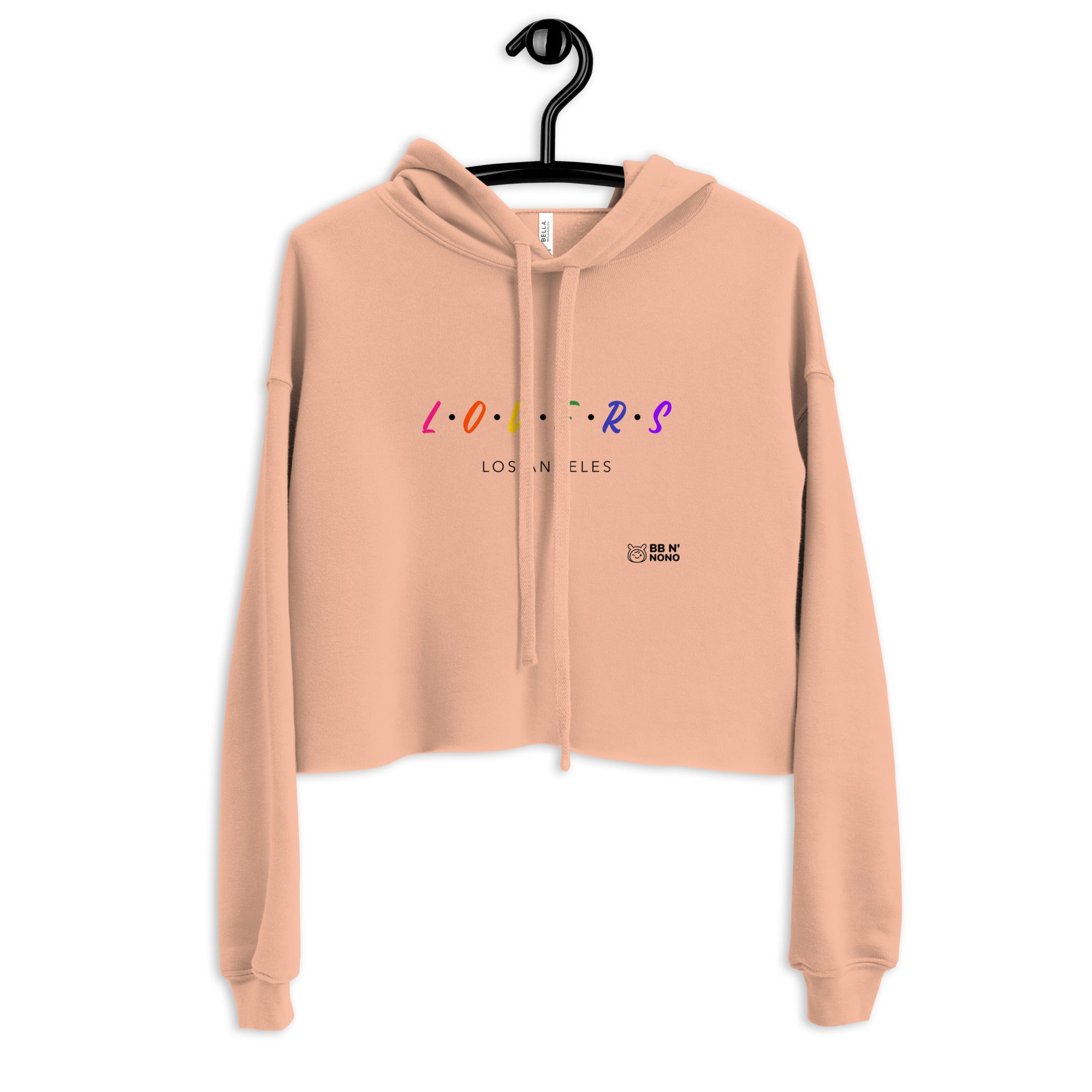 Lovers - Los Angeles - Crop Hoodie