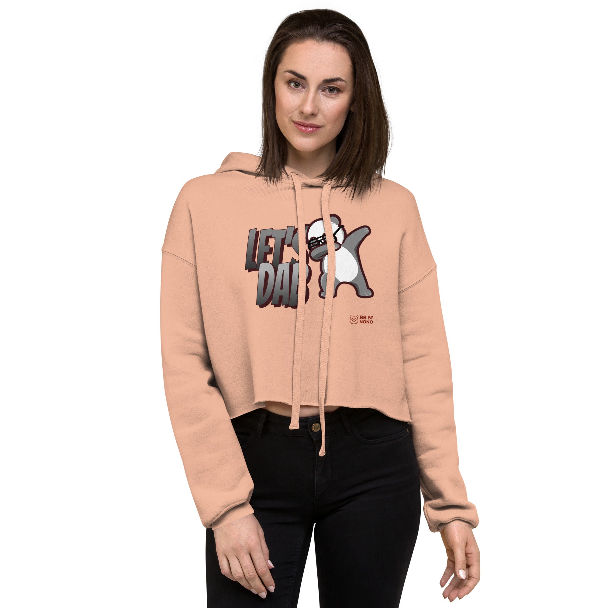 Let's dab - Crop Hoodie