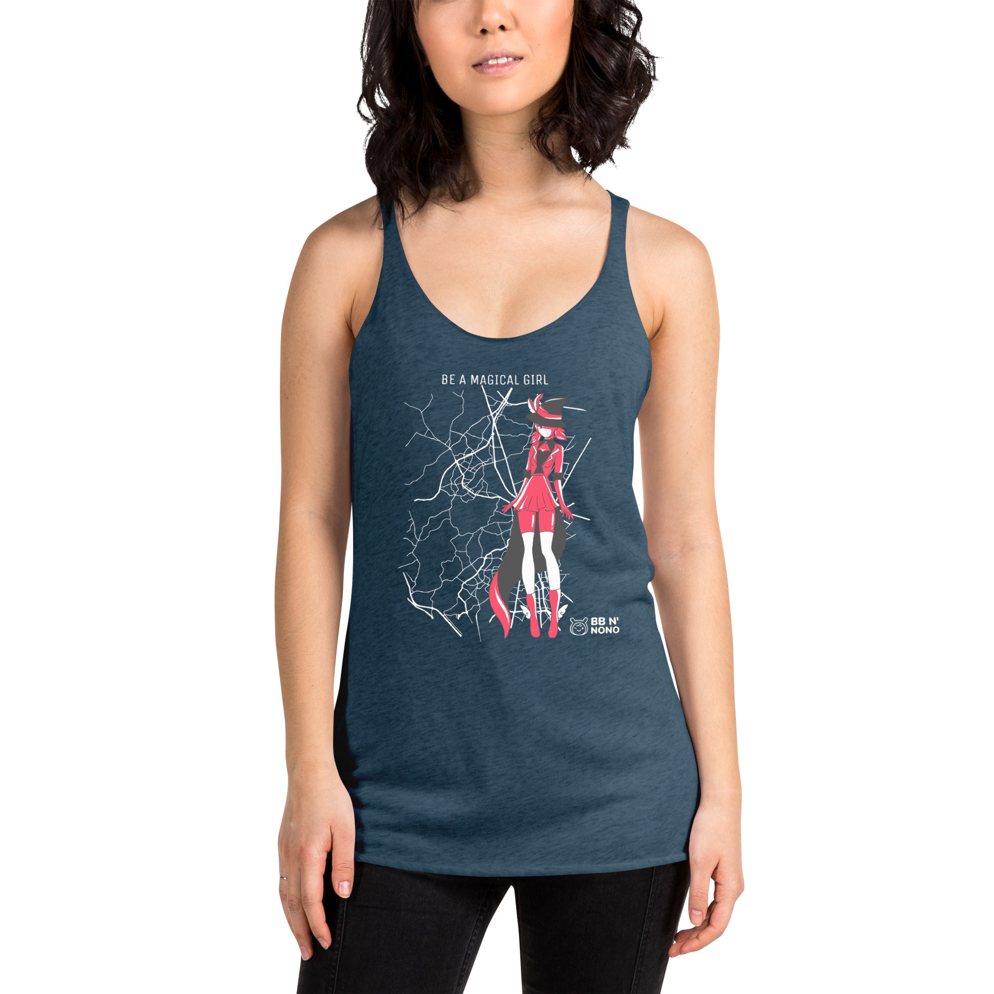 Magical girl V1 - Women's Racerback Tank