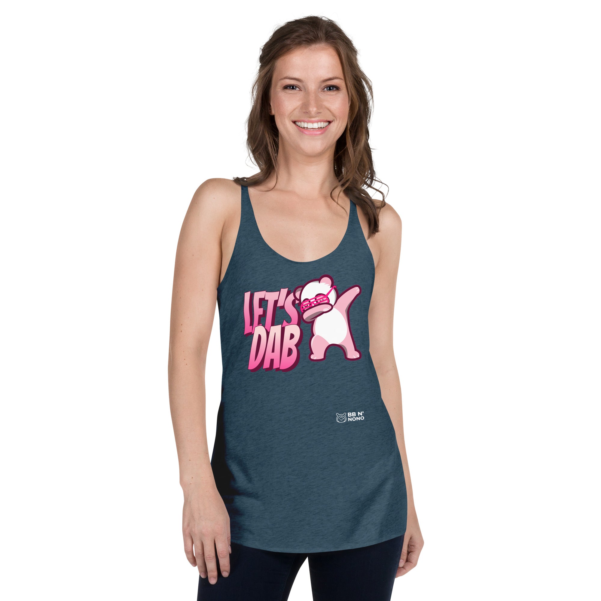 Let's dab - Women's Racerback Tank