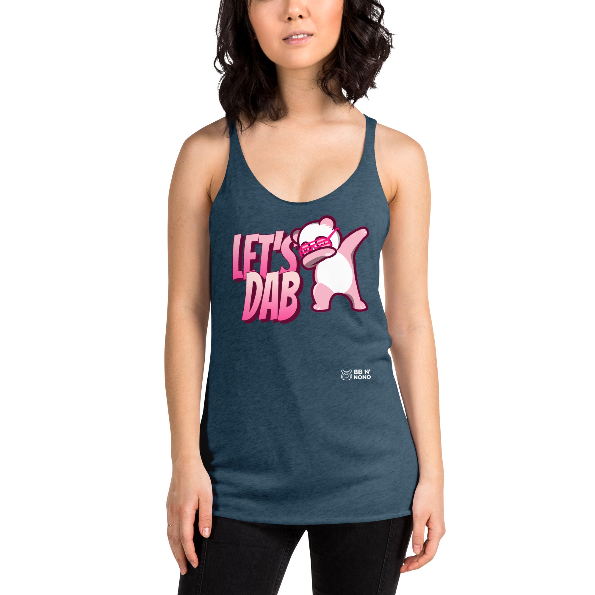 Let's dab - Women's Racerback Tank