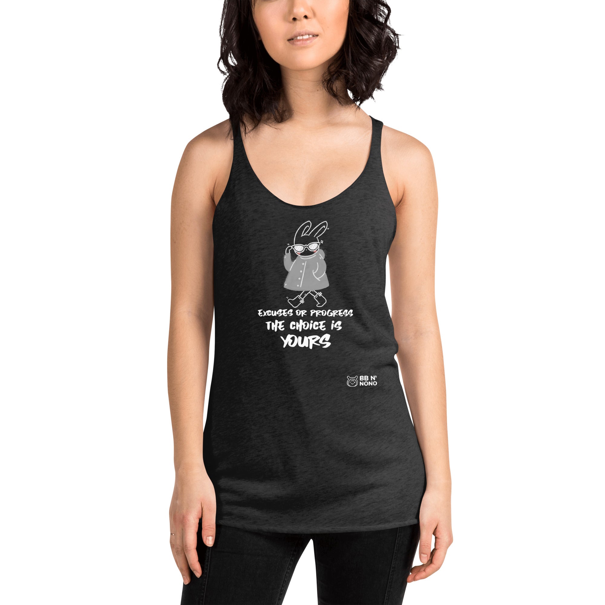 Excuses or Progress, the choice is yours - Women's Racerback Tank