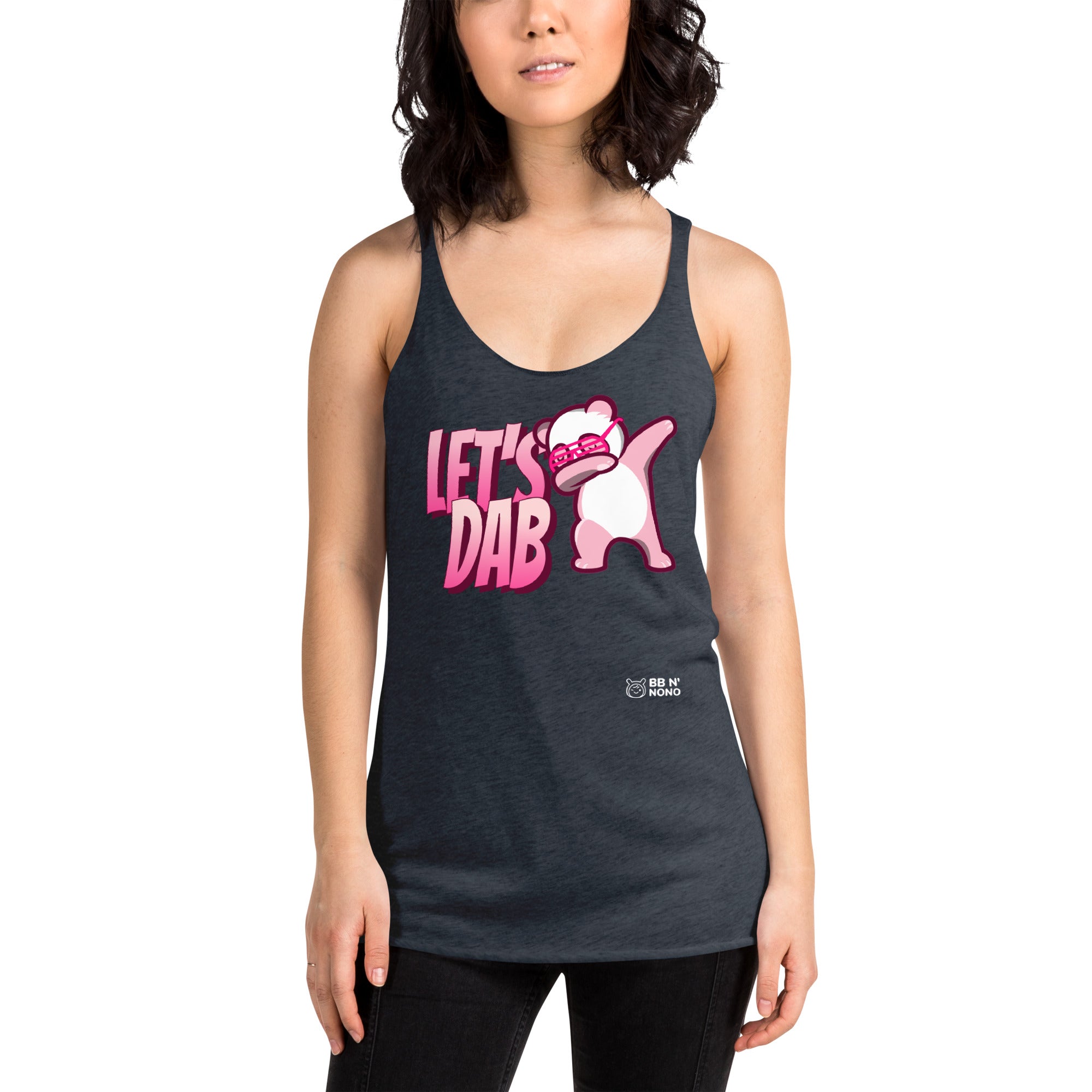 Let's dab - Women's Racerback Tank