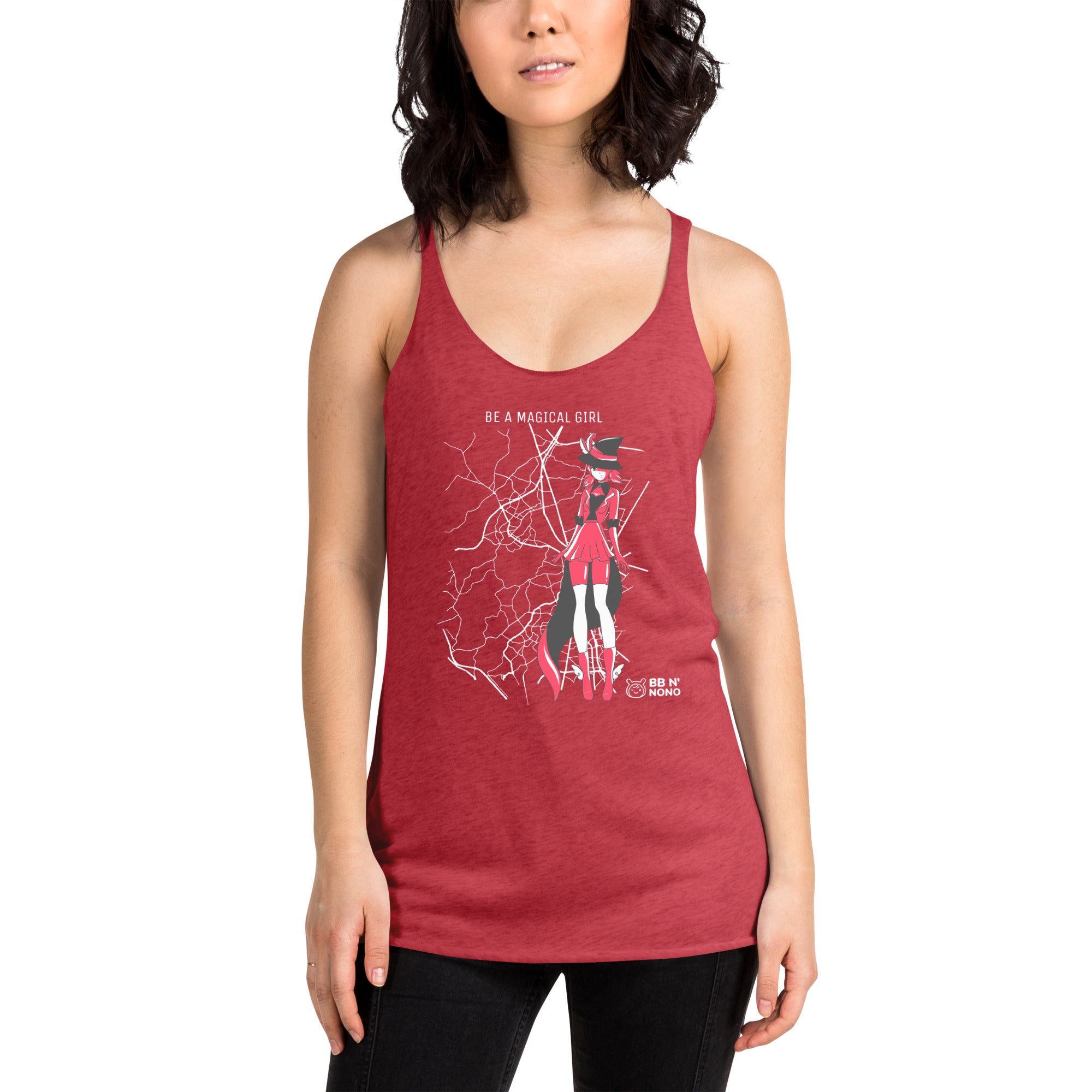 Magical girl V1 - Women's Racerback Tank