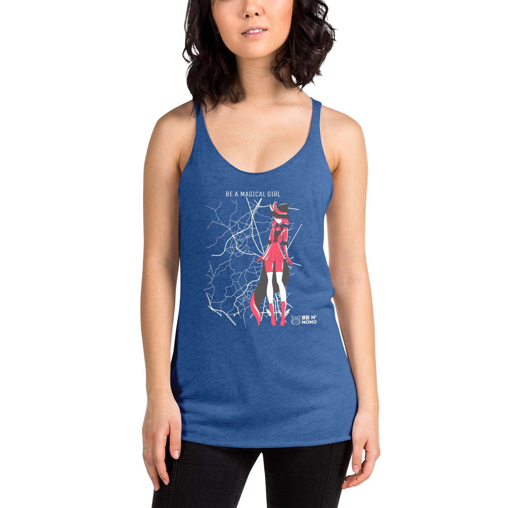 Magical girl V1 - Women's Racerback Tank