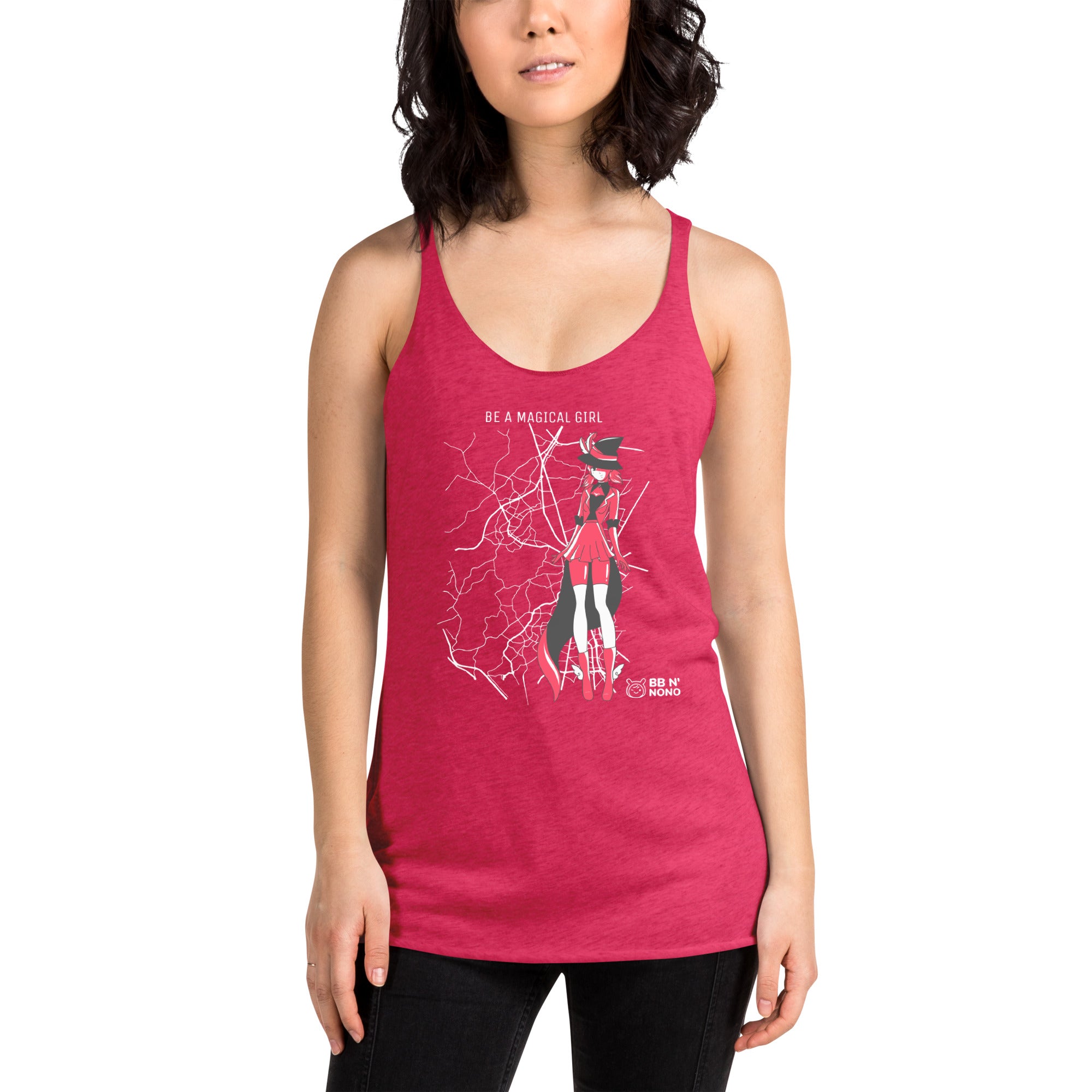 Magical girl V1 - Women's Racerback Tank