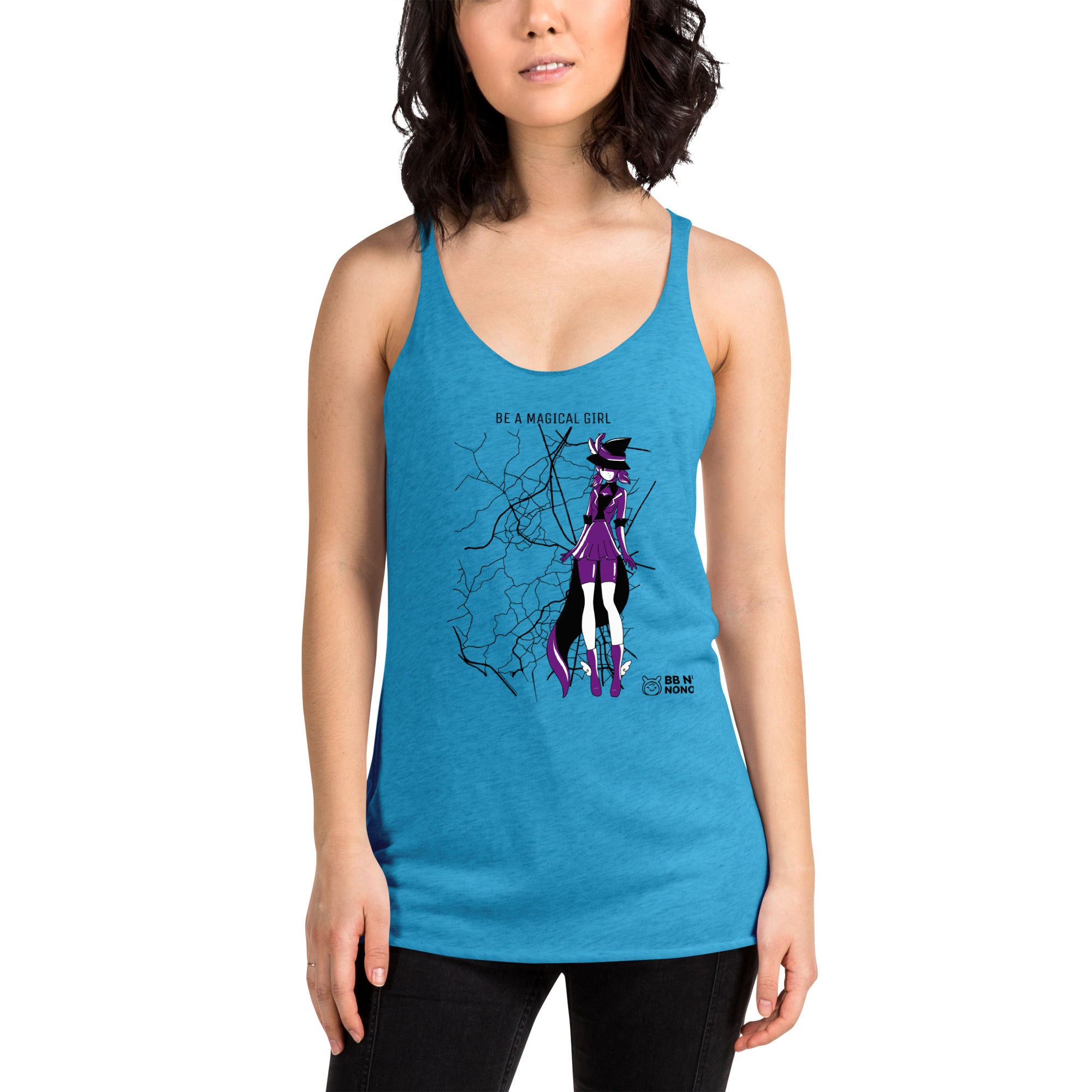 Magical girl V1 - Women's Racerback Tank