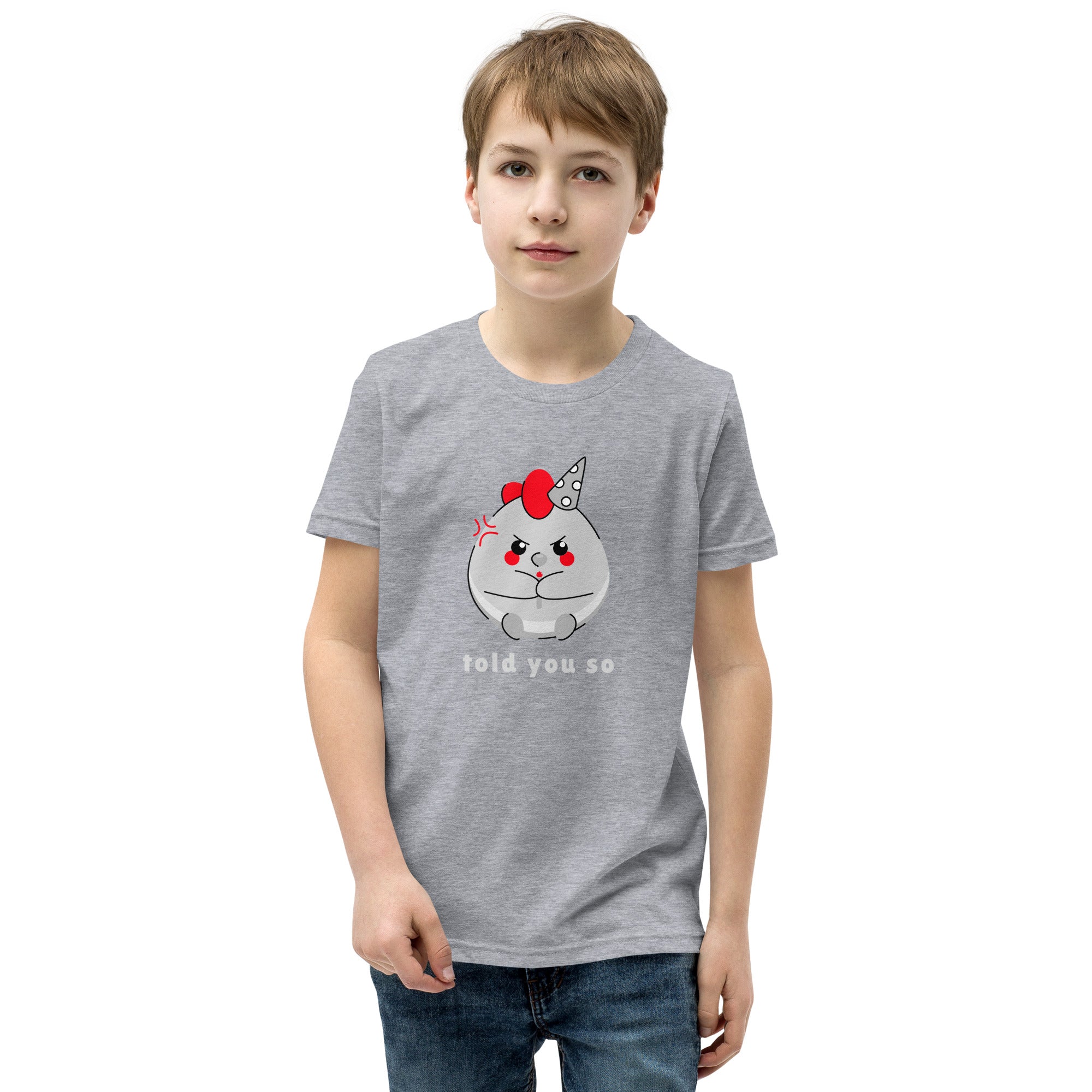 Told you so V - Youth Short Sleeve T-Shirt