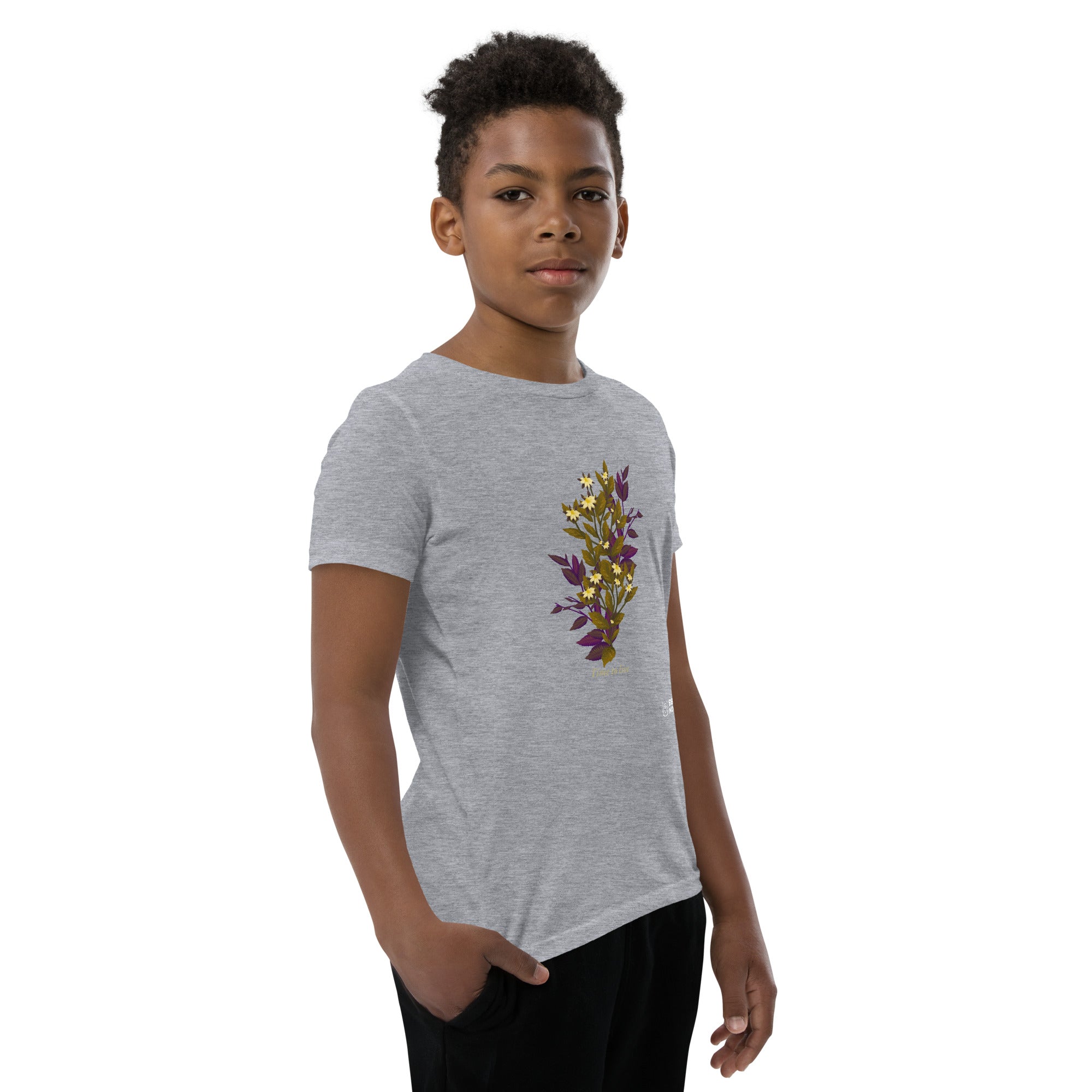 botanical illustration - Youth Short Sleeve T-Shirt