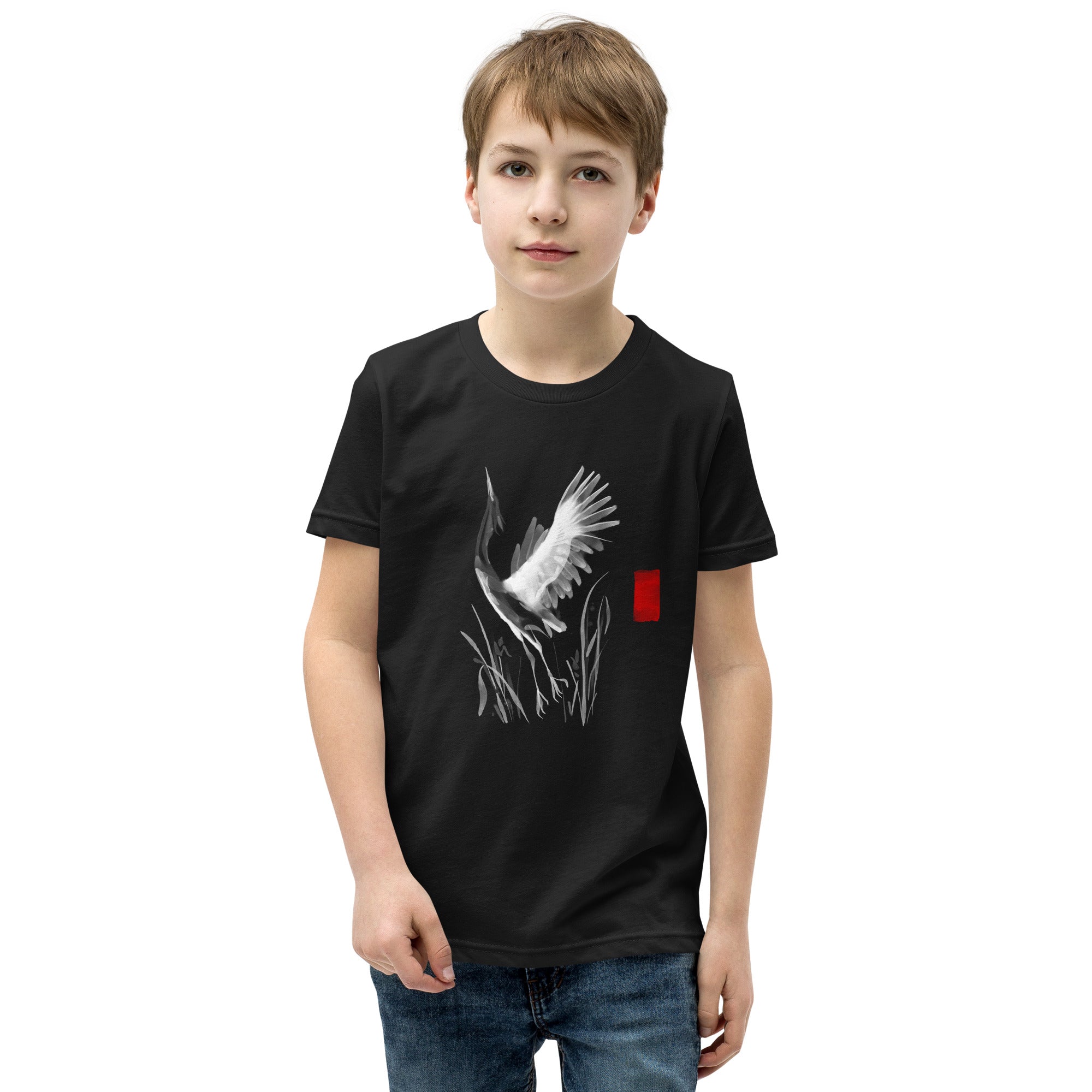 Sumi-e style - Youth Short Sleeve T-Shirt
