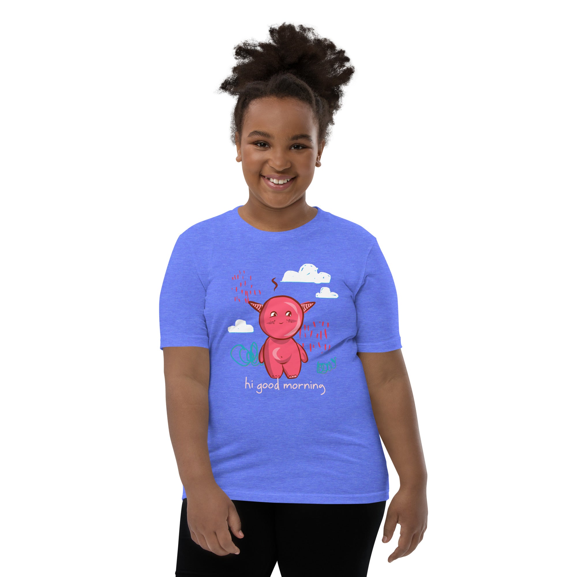 Cute little monster - Youth Short Sleeve T-Shirt