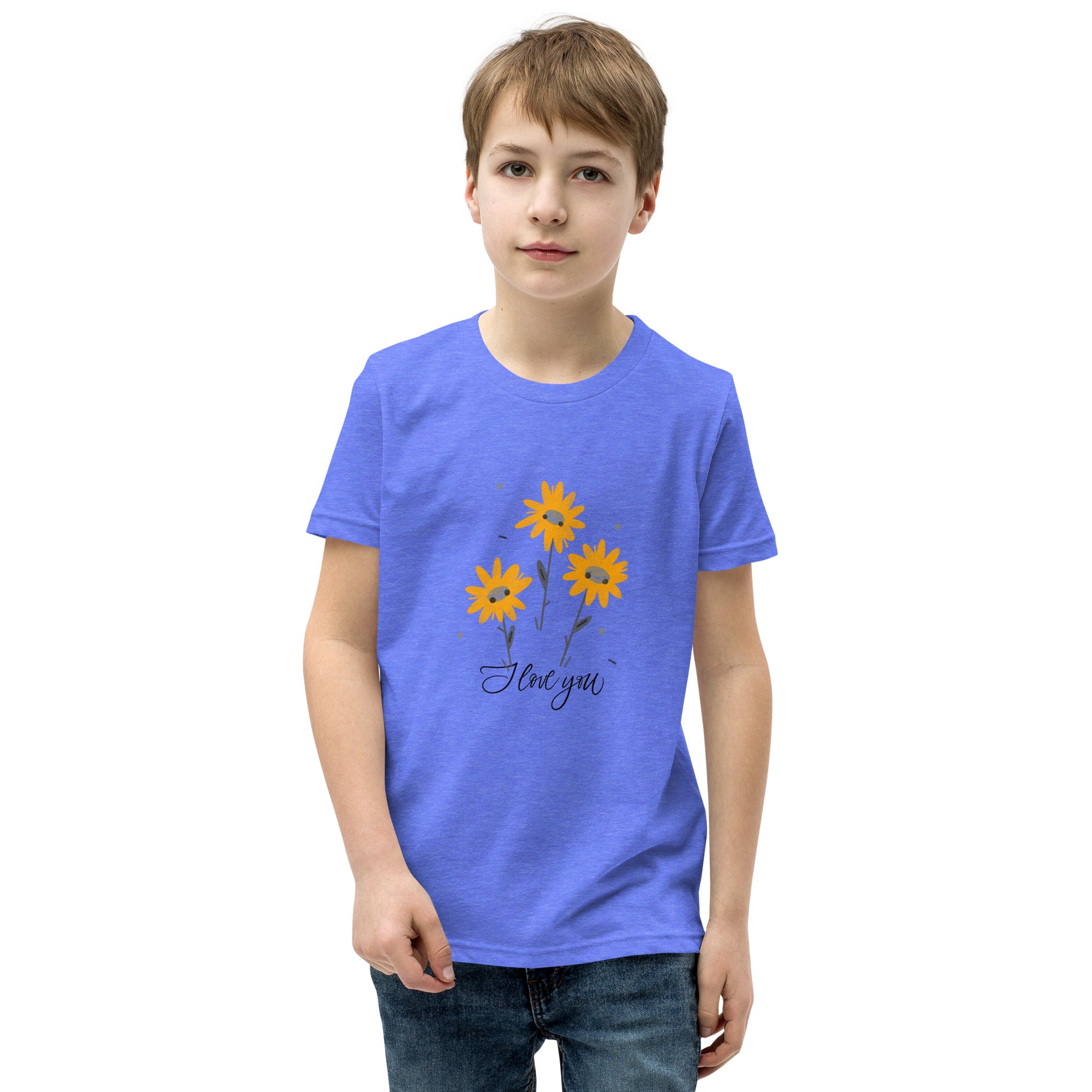 I love You - Youth Short Sleeve T-Shirt