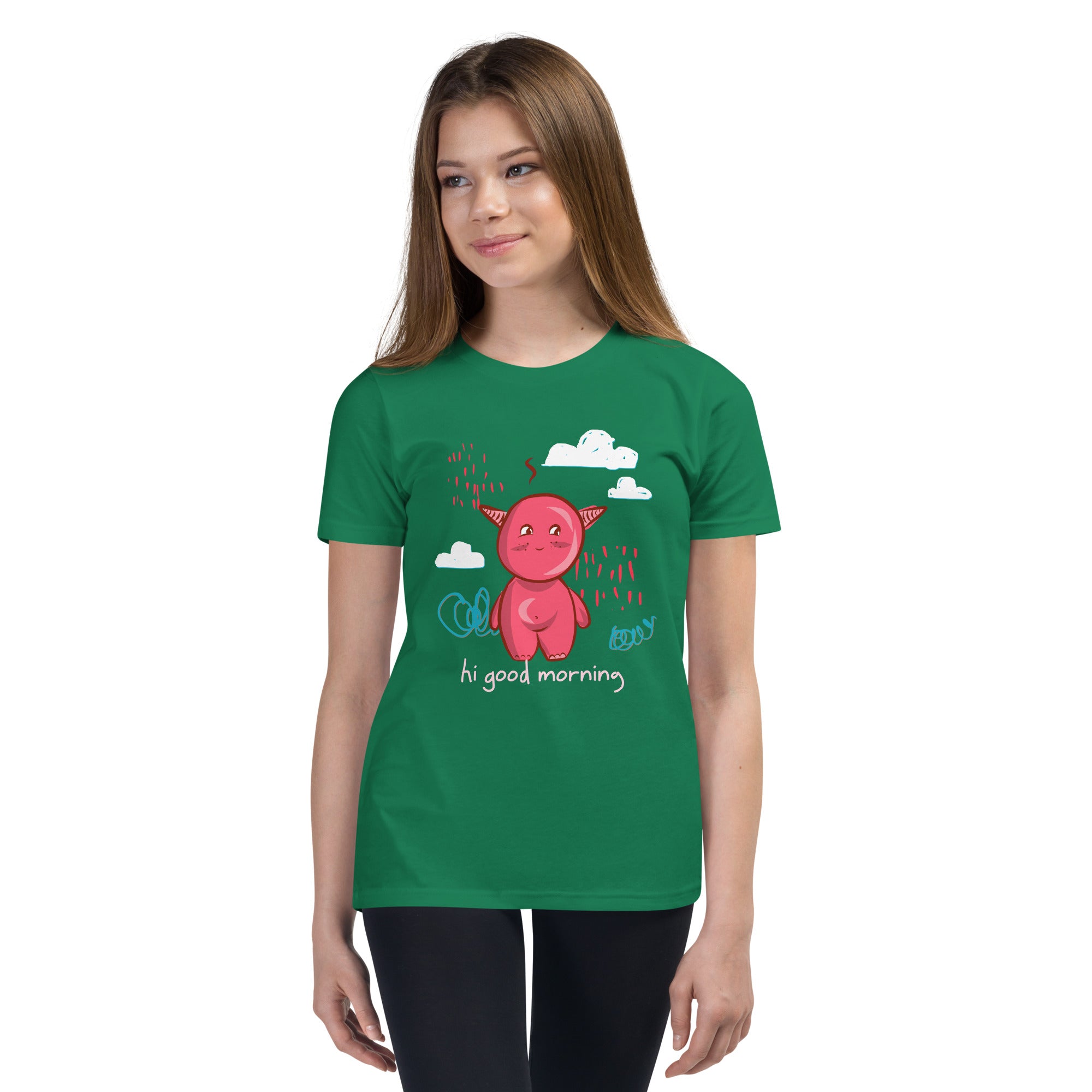 Cute little monster - Youth Short Sleeve T-Shirt