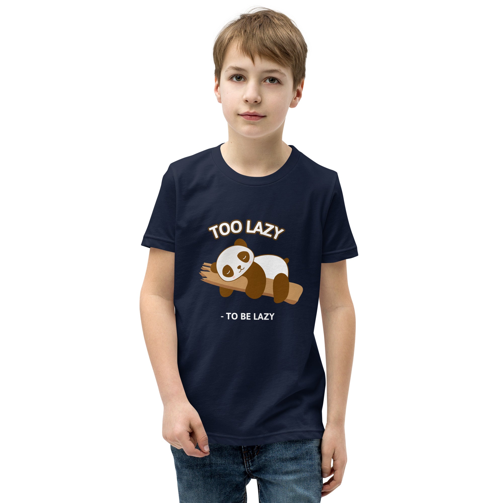 Too lazy to be lazy - Youth Short Sleeve T-Shirt