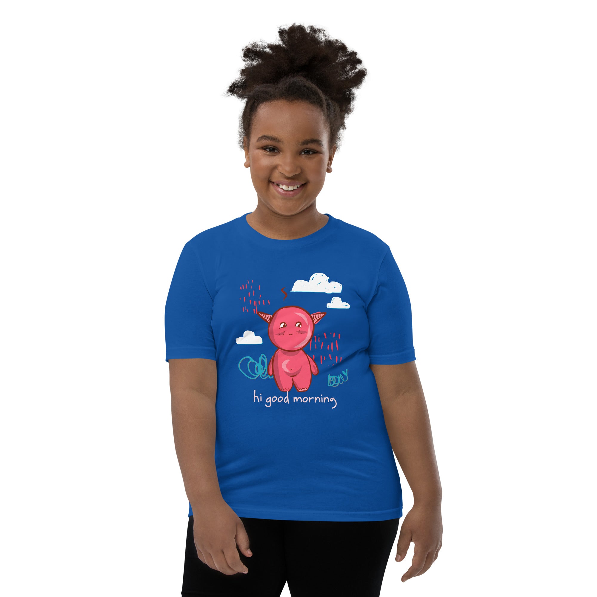 Cute little monster - Youth Short Sleeve T-Shirt