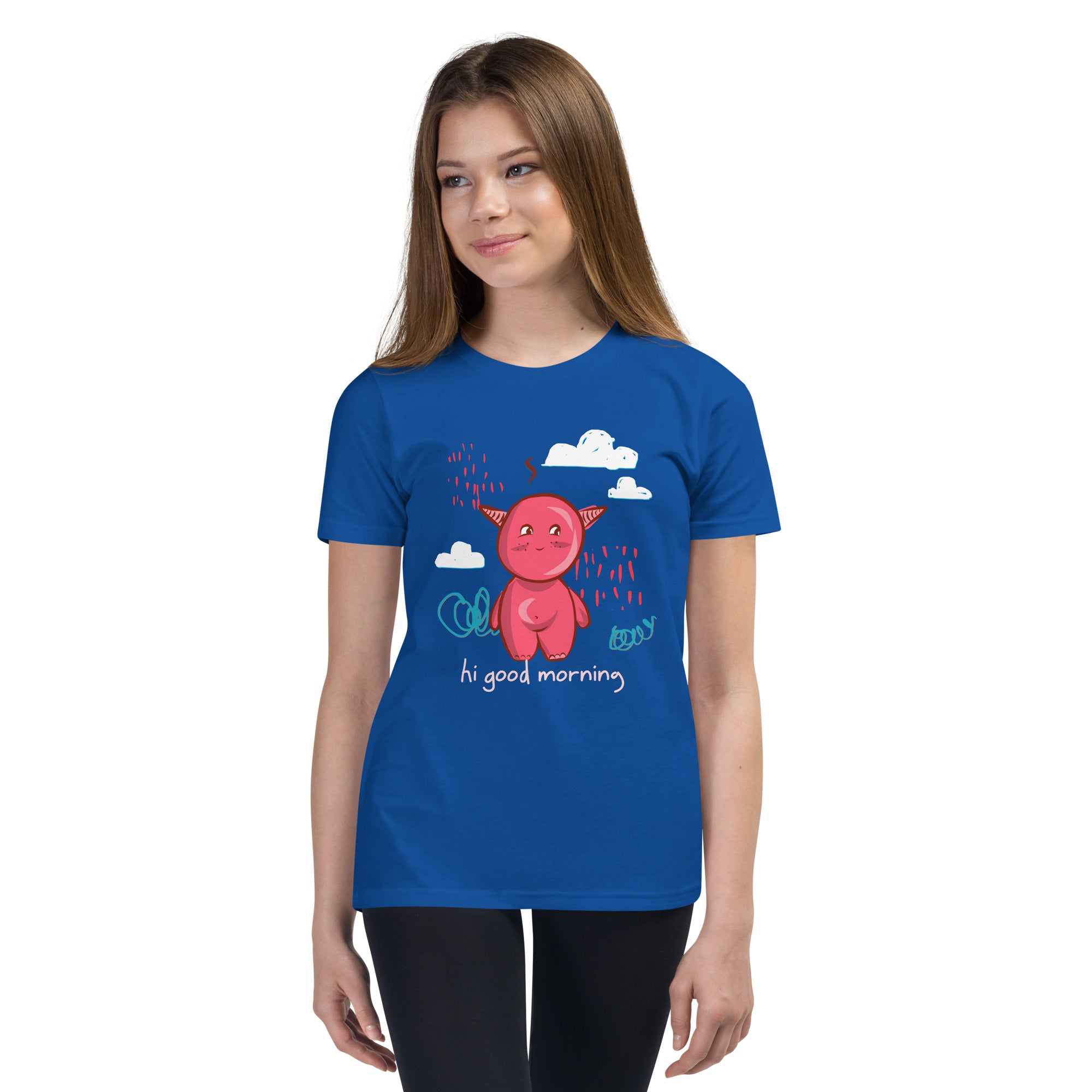 Cute little monster - Youth Short Sleeve T-Shirt