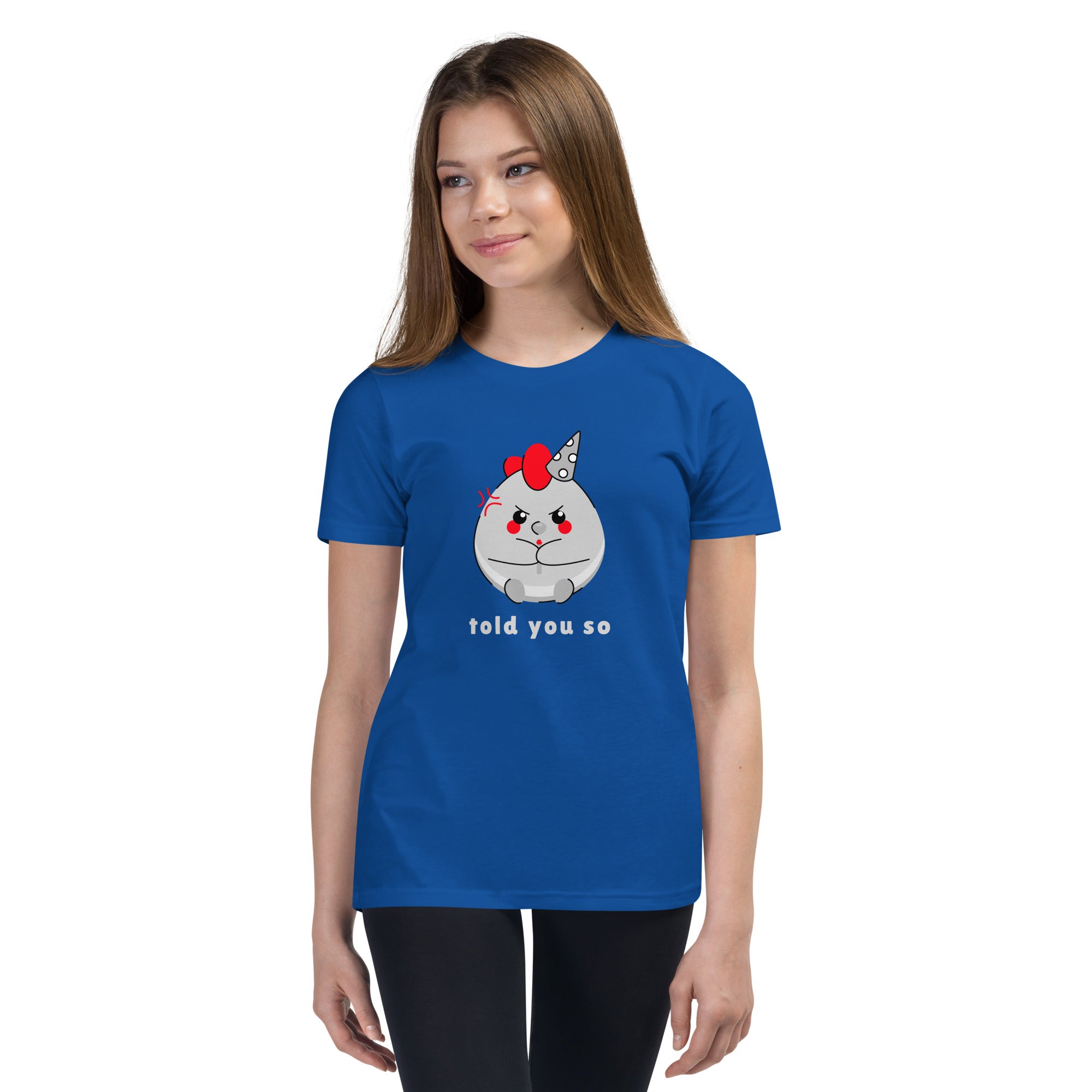 Told you so V - Youth Short Sleeve T-Shirt