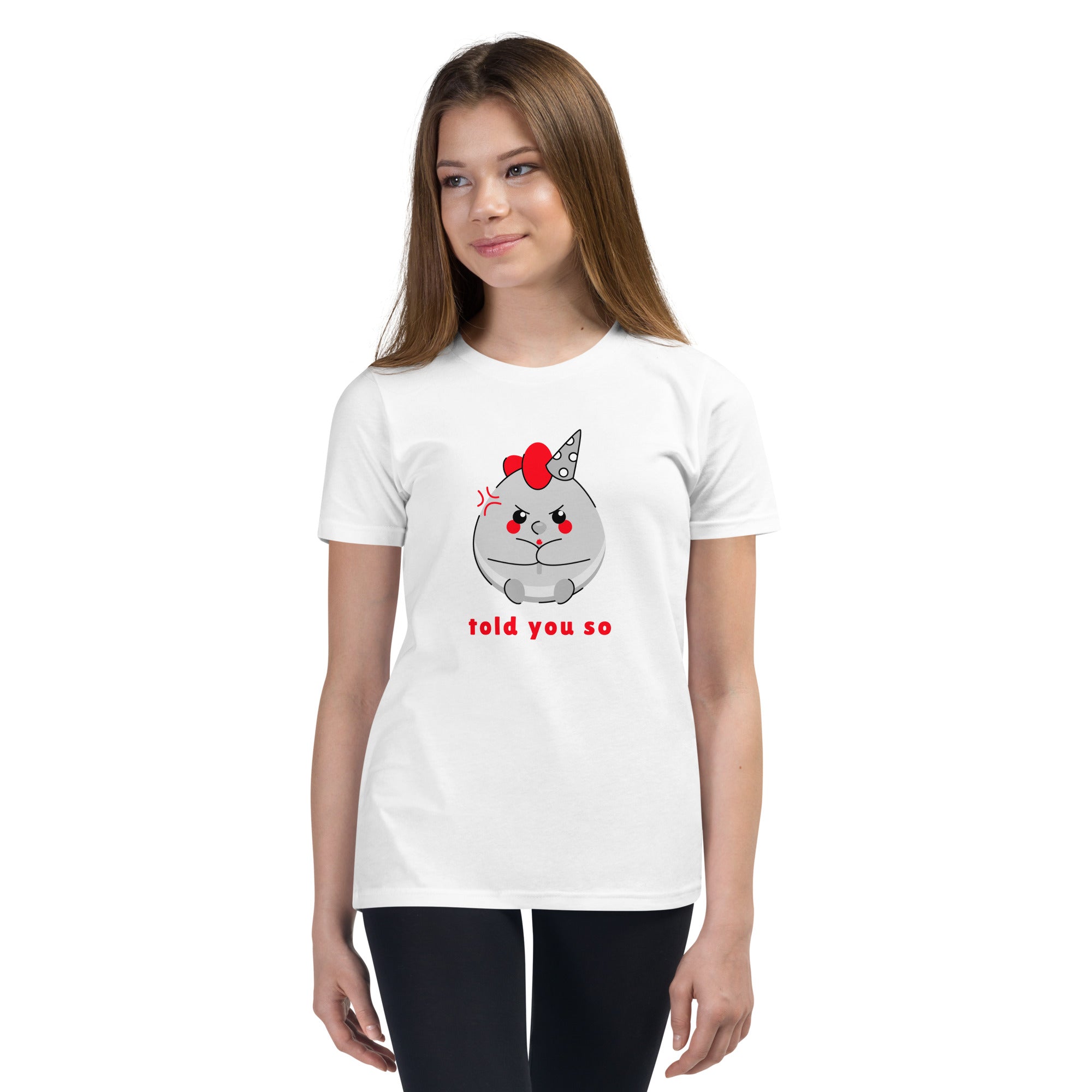 Told you so V - Youth Short Sleeve T-Shirt
