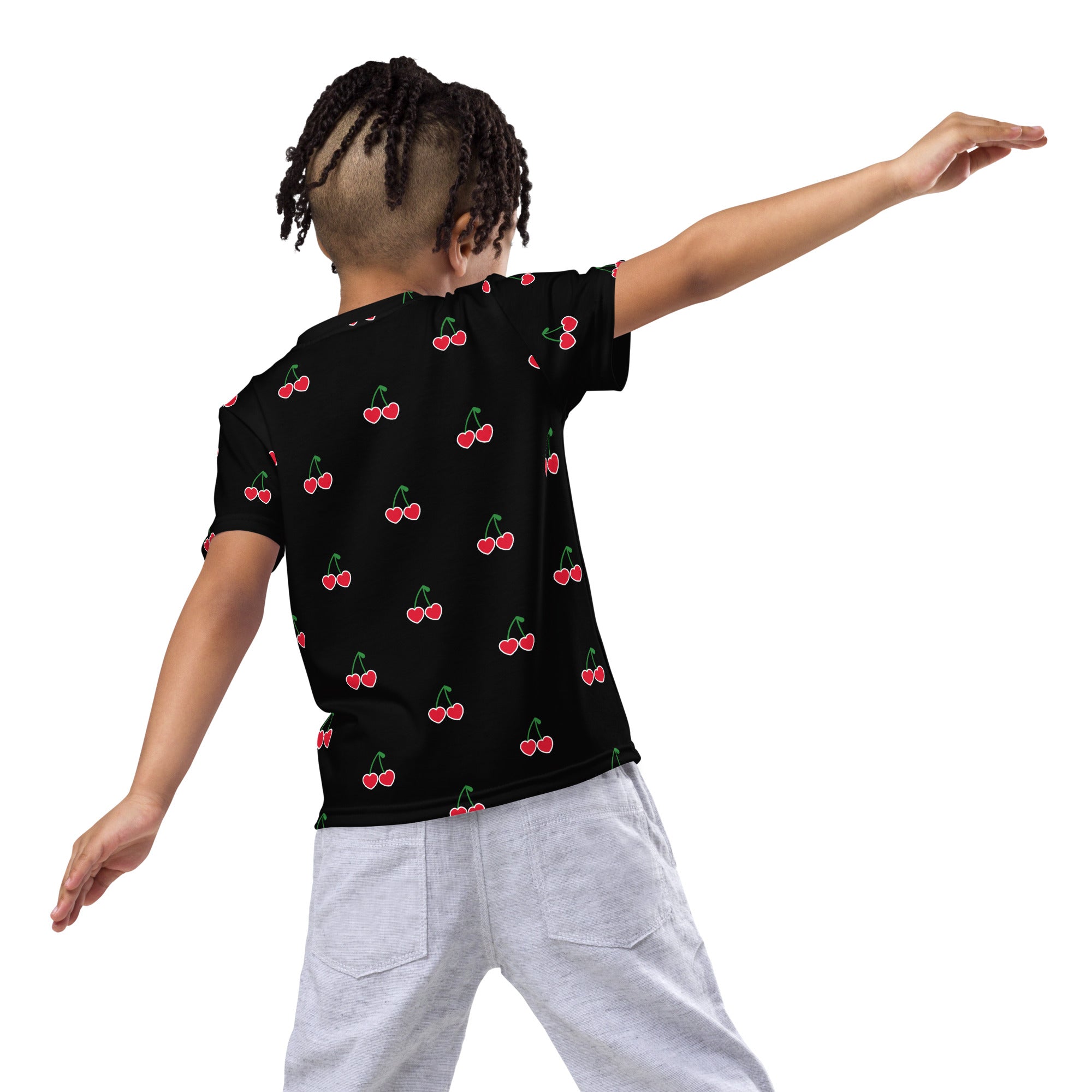 Fruit - Kids crew neck t-shirt (black)