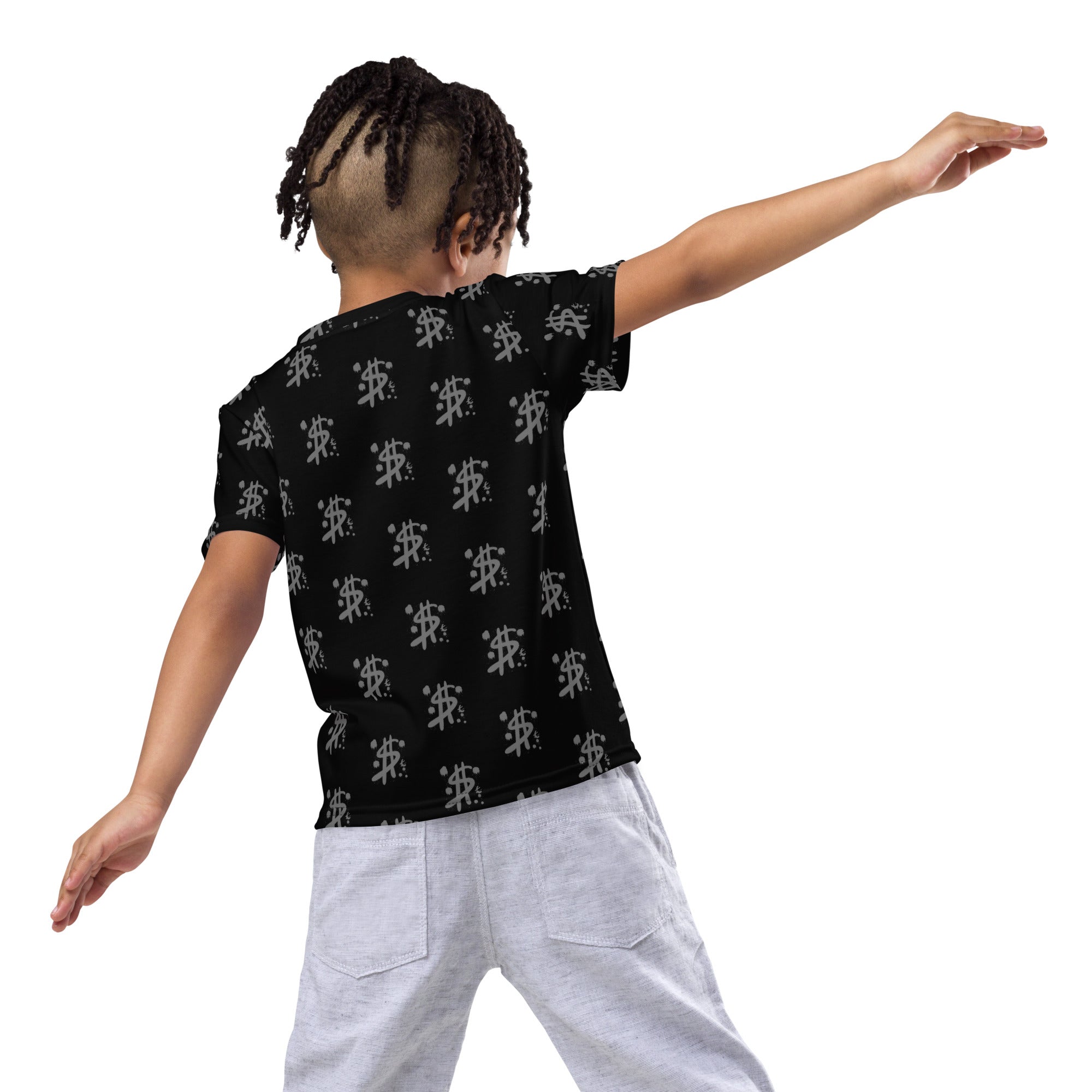 $ = ? - Kids crew neck t-shirt (back print)