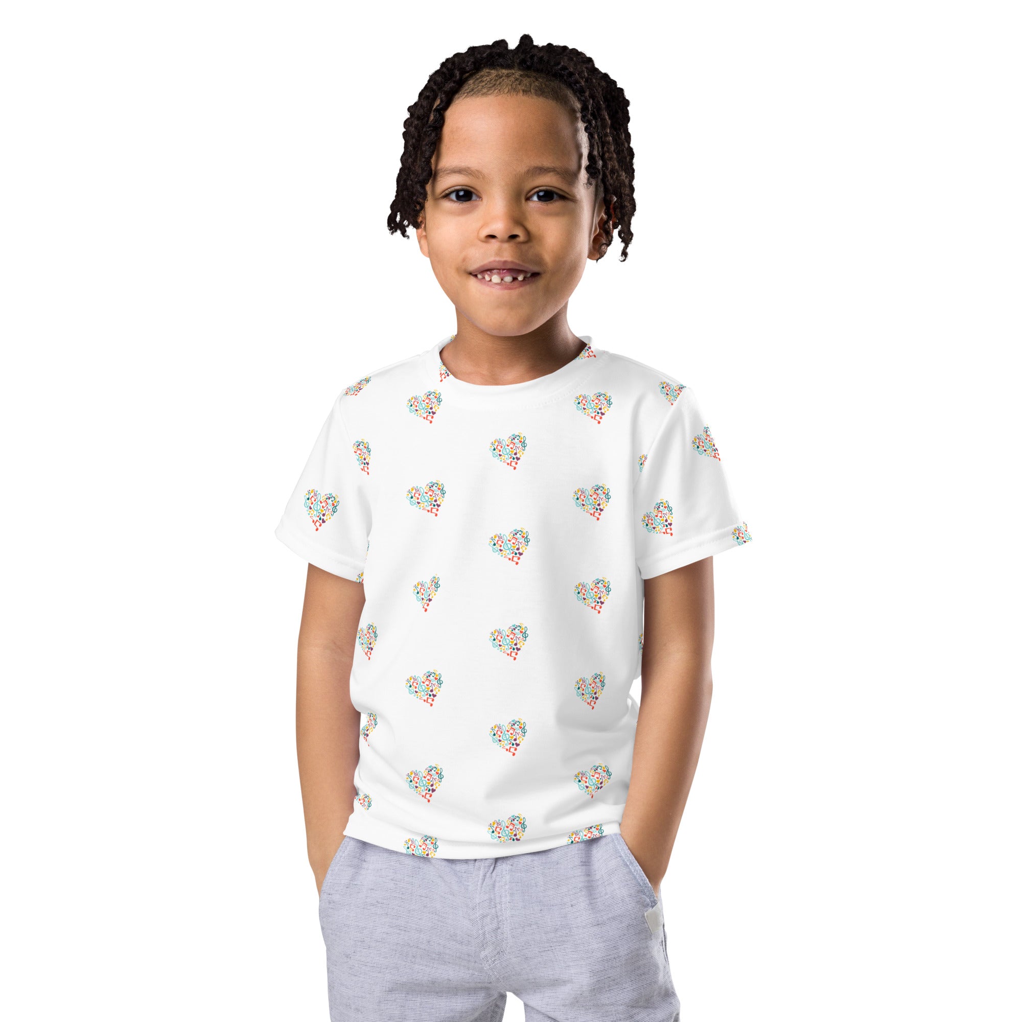 Symphonic Love Notes - Kids crew neck t-shirt (white)