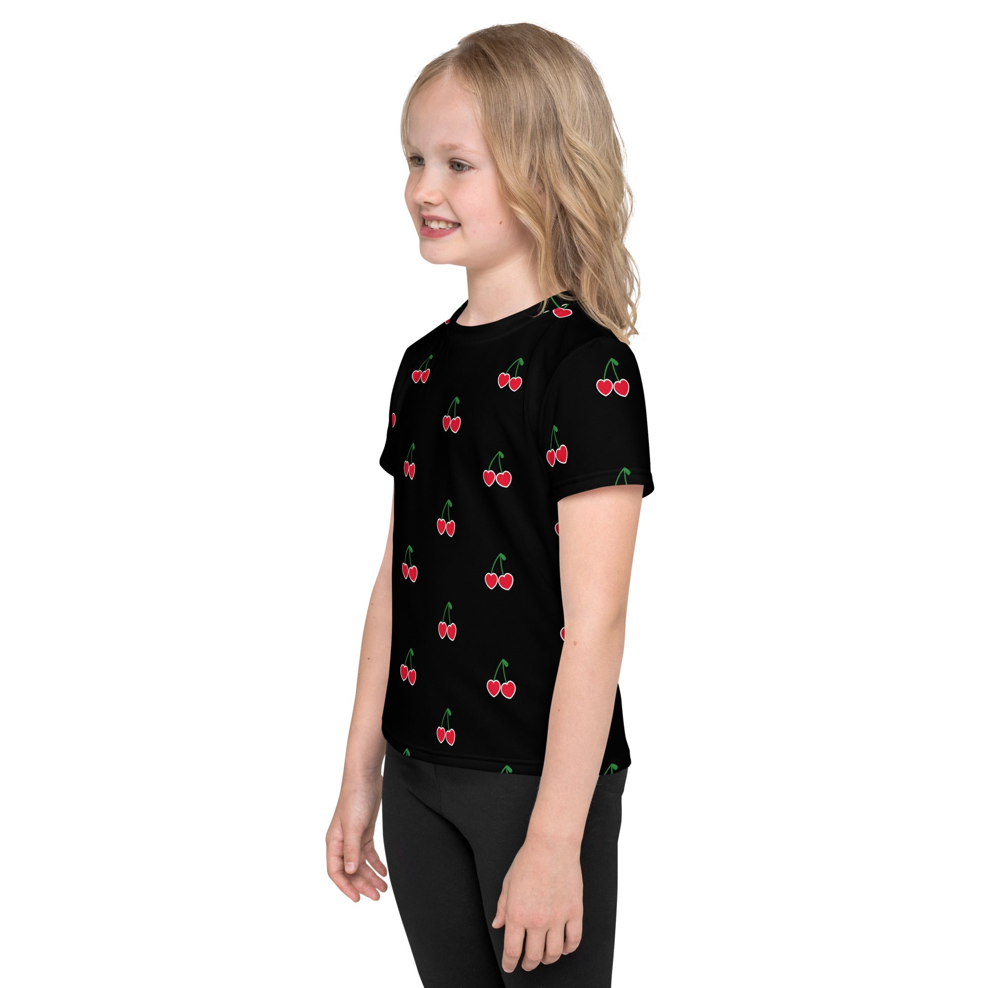 Fruit - Kids crew neck t-shirt (black)